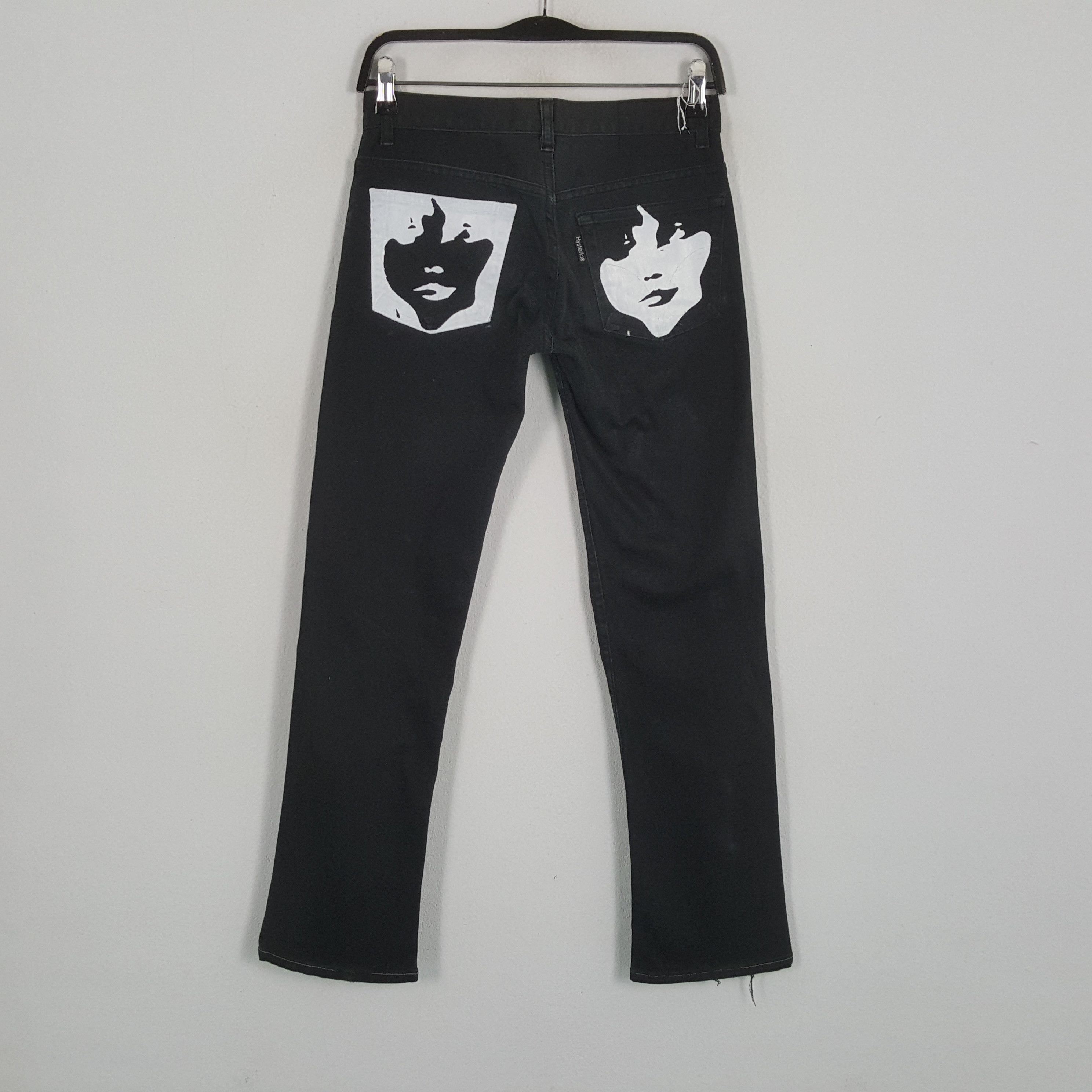 HYSTERIC GLAMOUR Japanese Brand Streetwear Custom Art Jeans