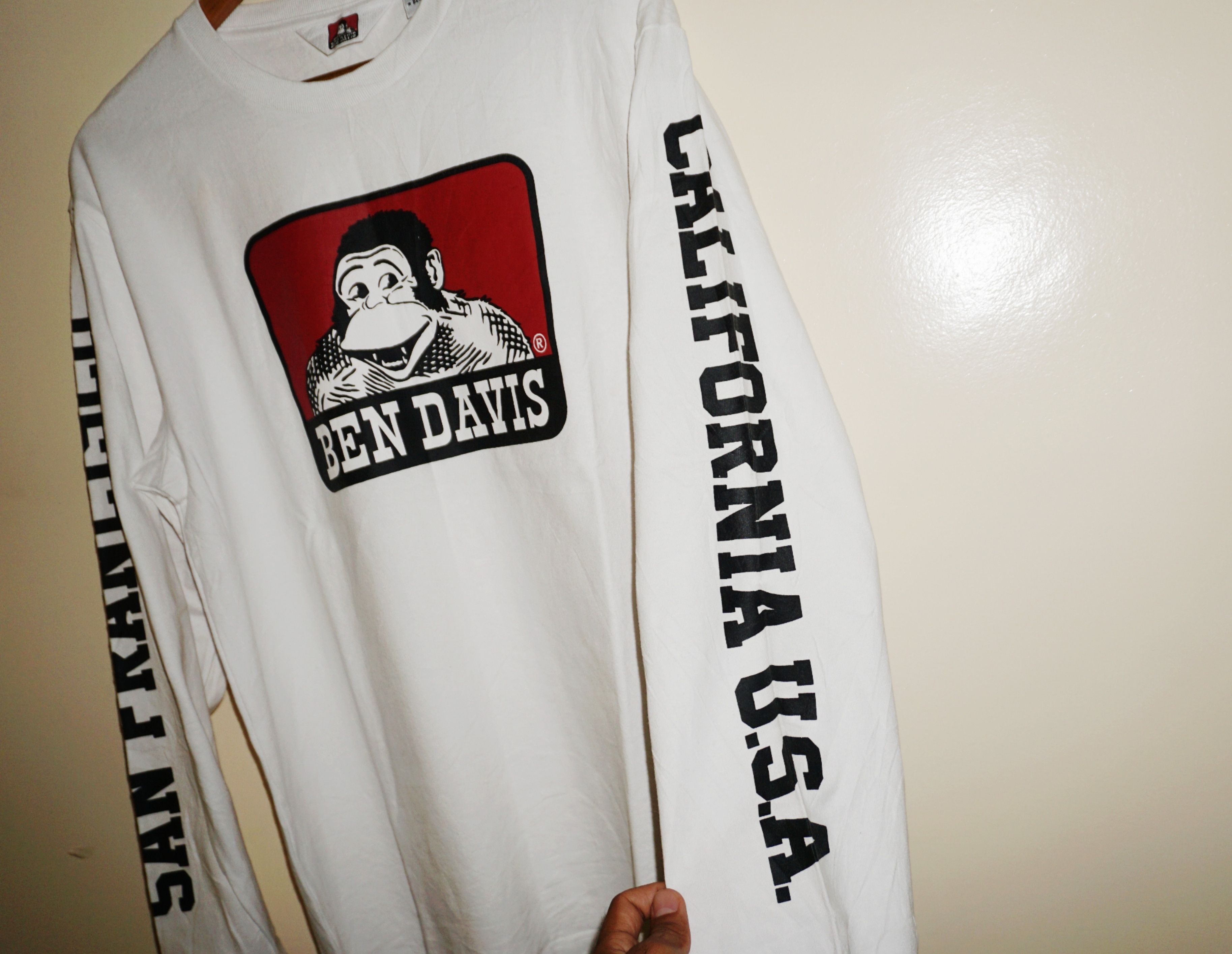 Ben Davis × Japanese Brand Ben davis white Longsleeve size : L Size US L / EU 52-54 / 3 - 13 Thumbnail