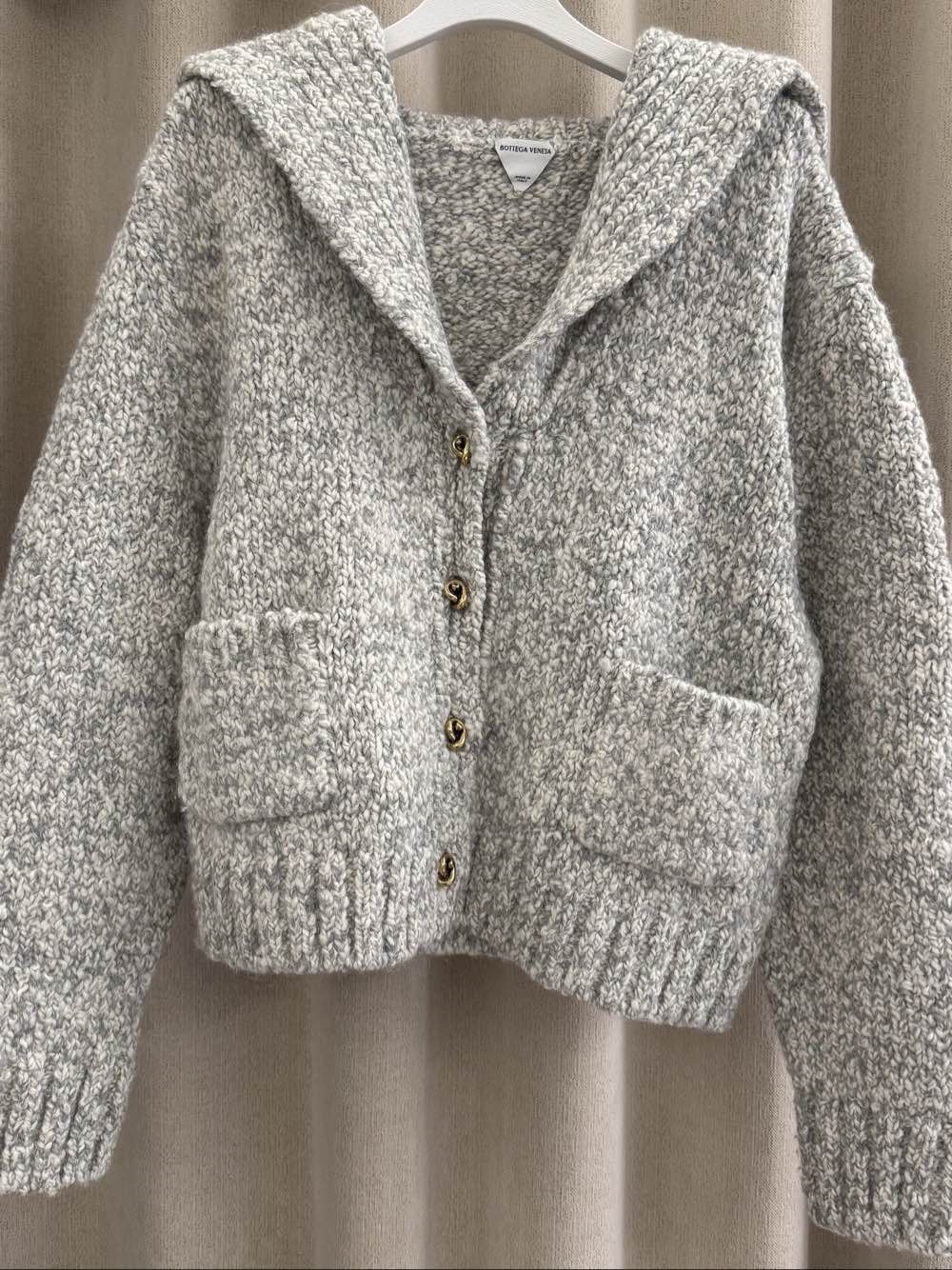 Bottega Veneta Bottega Veneta Alpaca Blend Cardigan Size M Size M / US 6-8 / IT 42-44 - 1 Thumbnail