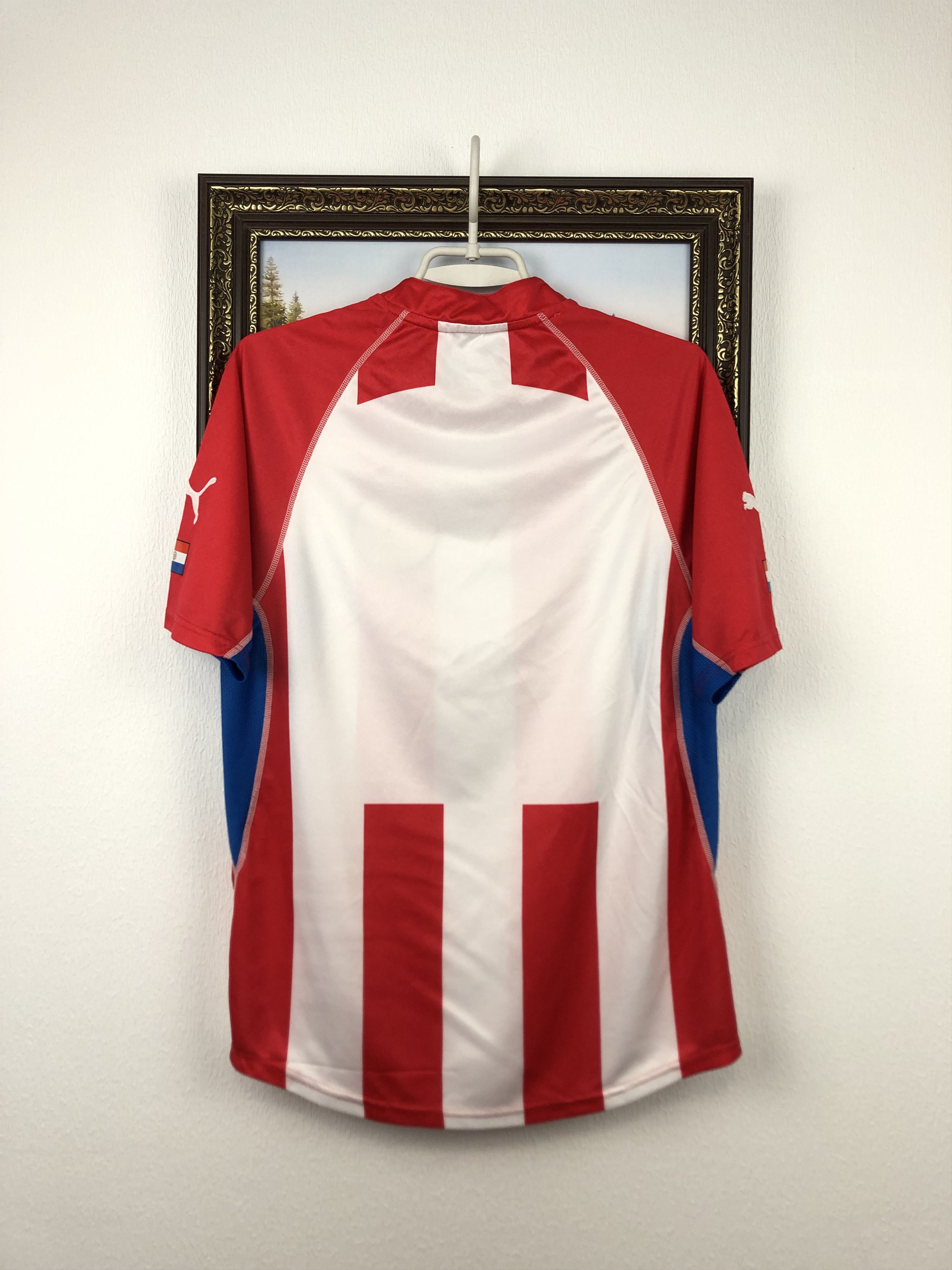 Vintage Paraguay Home football shirt 2002 Soccer Puma Jersey Rare Size US M / EU 48-50 / 2 - 11 Thumbnail