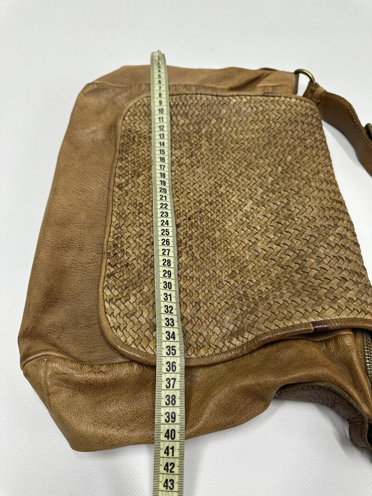 14th Addiction Vintage Leather Bag Hobo Avantgarde AS 98 style western Goa Size ONE SIZE - 14 Thumbnail