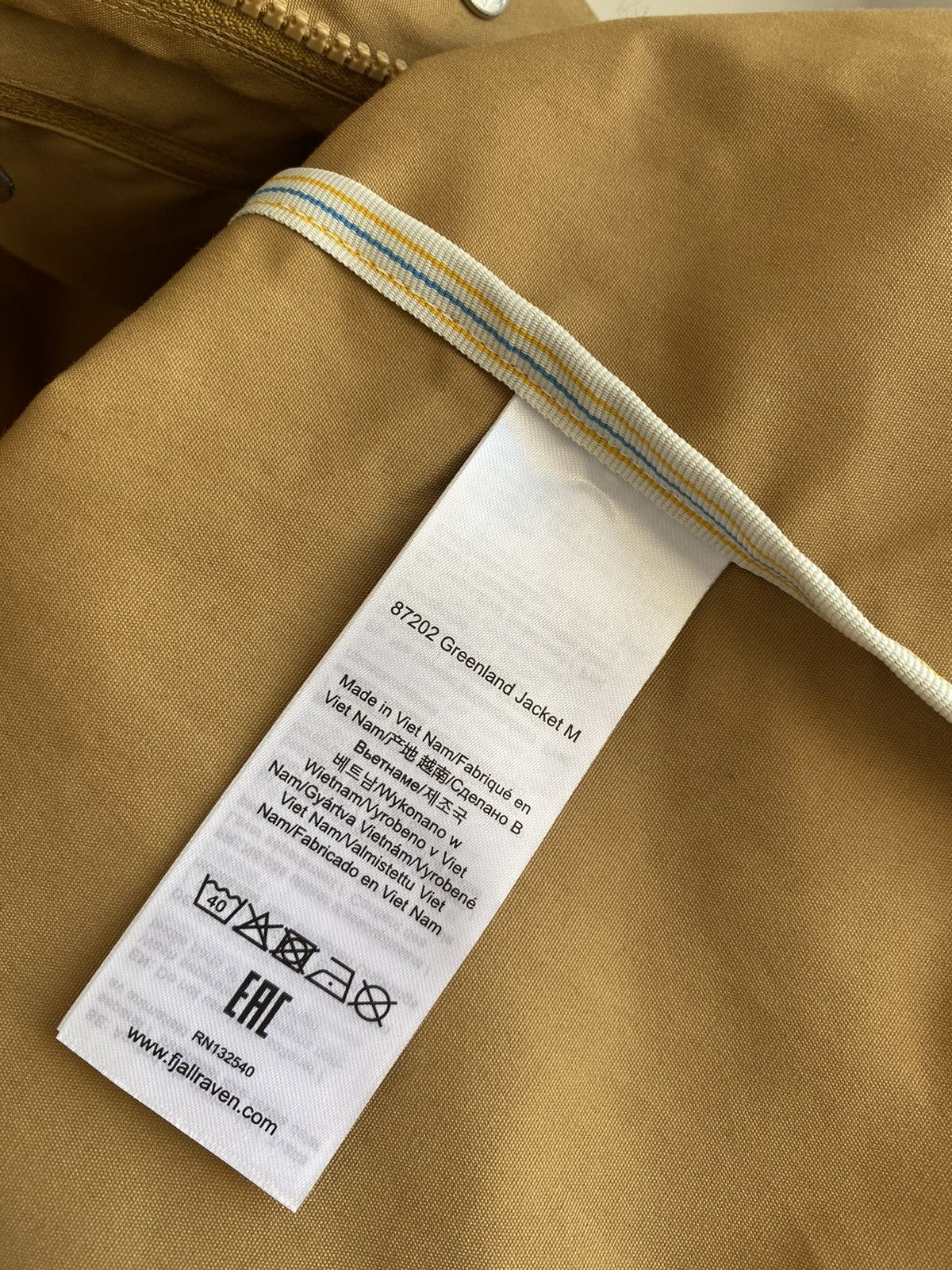 Fjallraven Fjallraven Greenland G-1000 Jacket Size XL Size US XL / EU 56 / 4 - 21 Thumbnail
