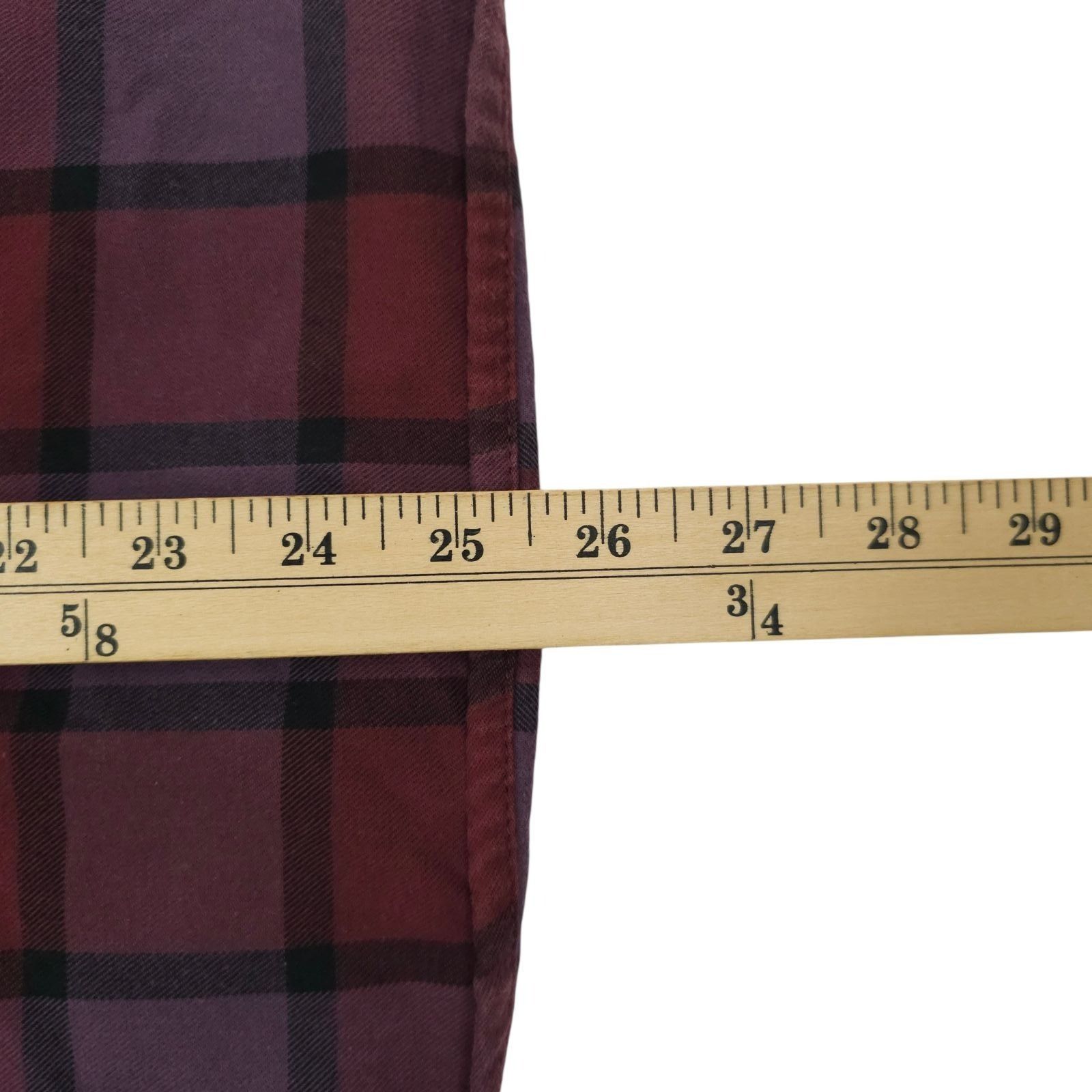 Kuhl Kuhl Plaid Pullover Button Shirt Women S Burgundy Purple Size S / US 4 / IT 40 - 17 Thumbnail