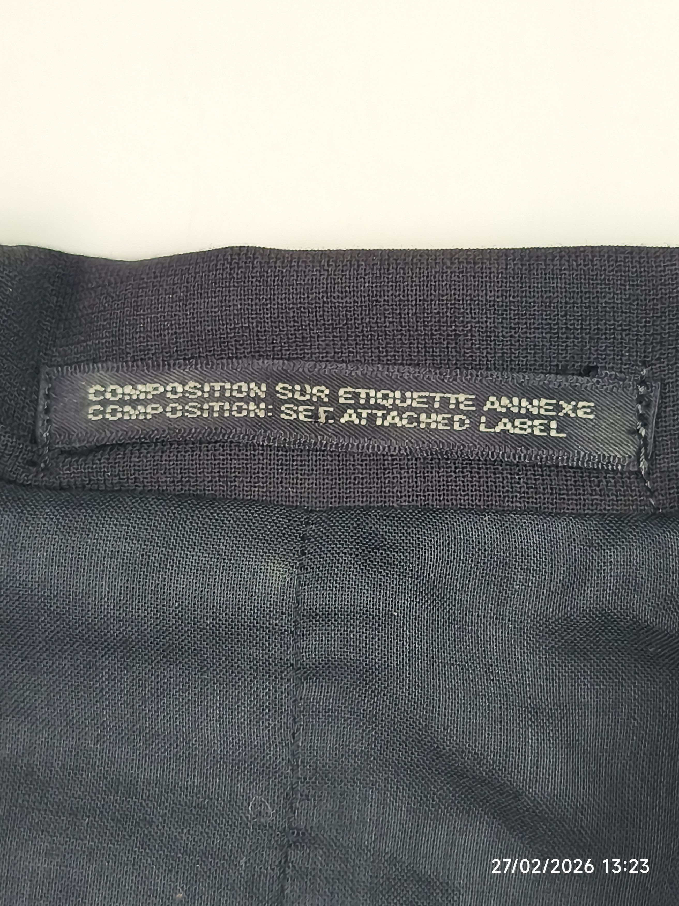 Yohji Yamamoto Y's - yohji yamamoto - long blazer jacket S/S 97' Size S / US 4 / IT 40 - 15 Thumbnail