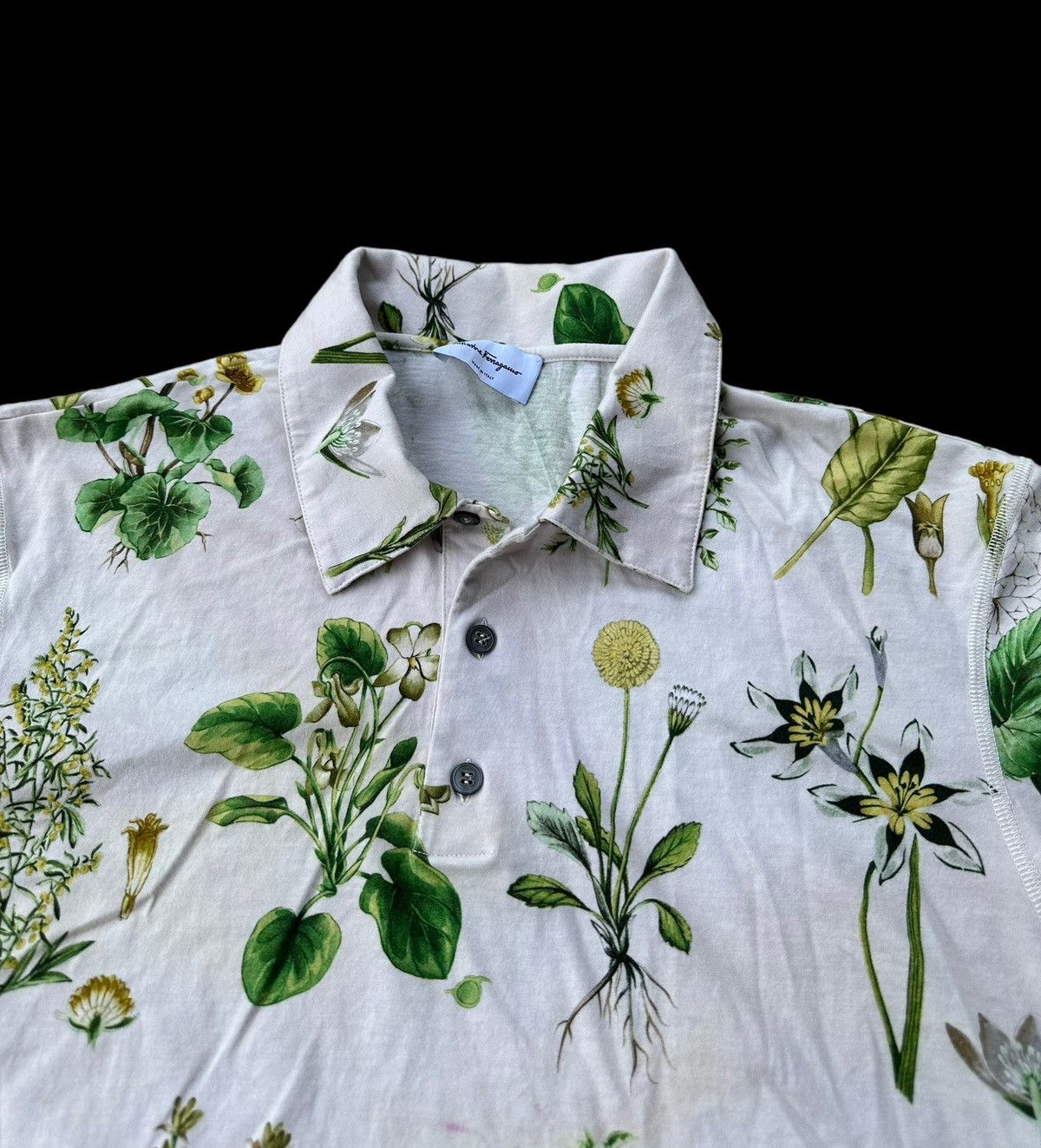 Salvatore Ferragamo Salvatore Ferragamo flower printed shirts Size US L / EU 52-54 / 3 - 2 Thumbnail