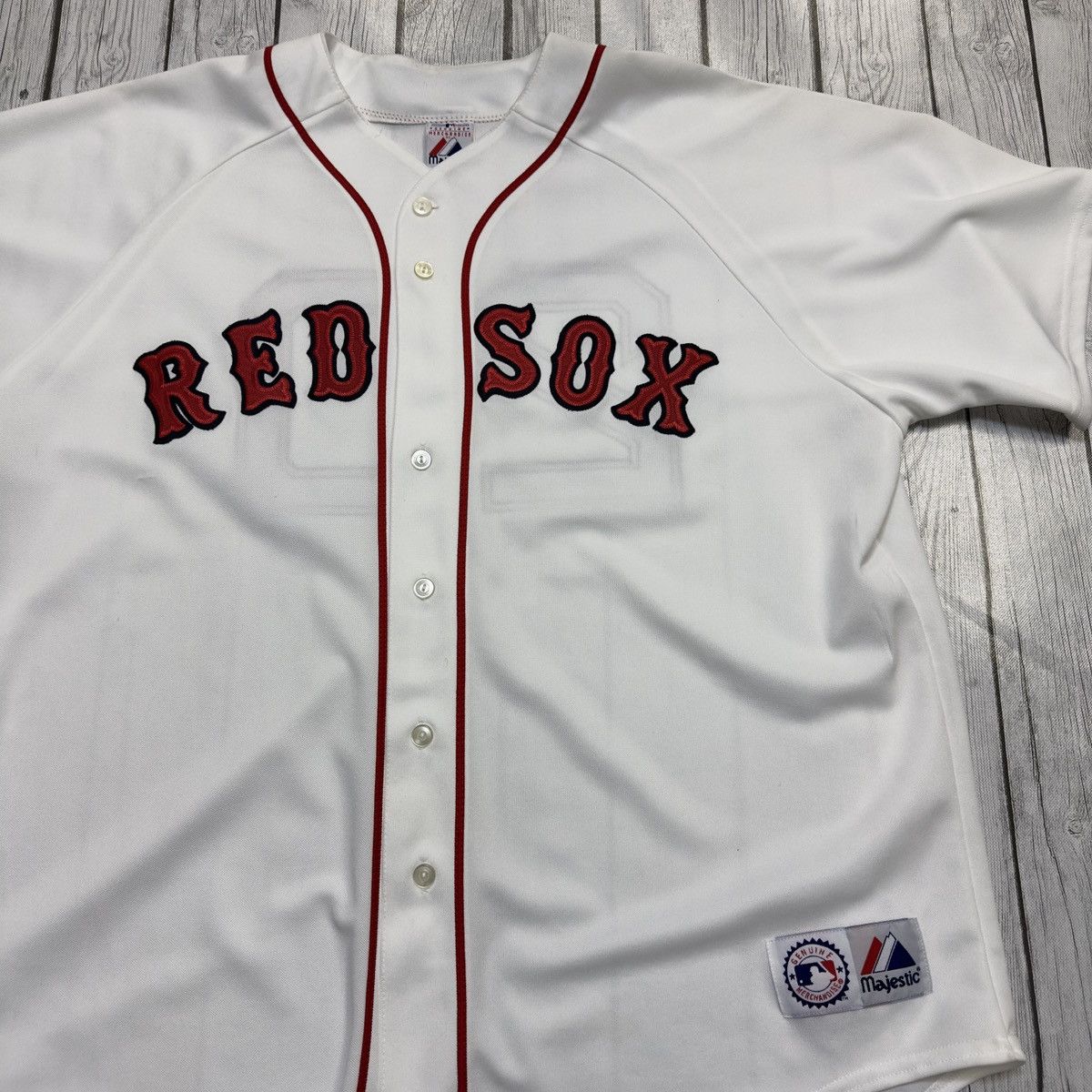 MLB × Majestic × Vintage Vintage Boston Red Sox jersey Size US XXL / EU 58 / 5 - 3 Thumbnail