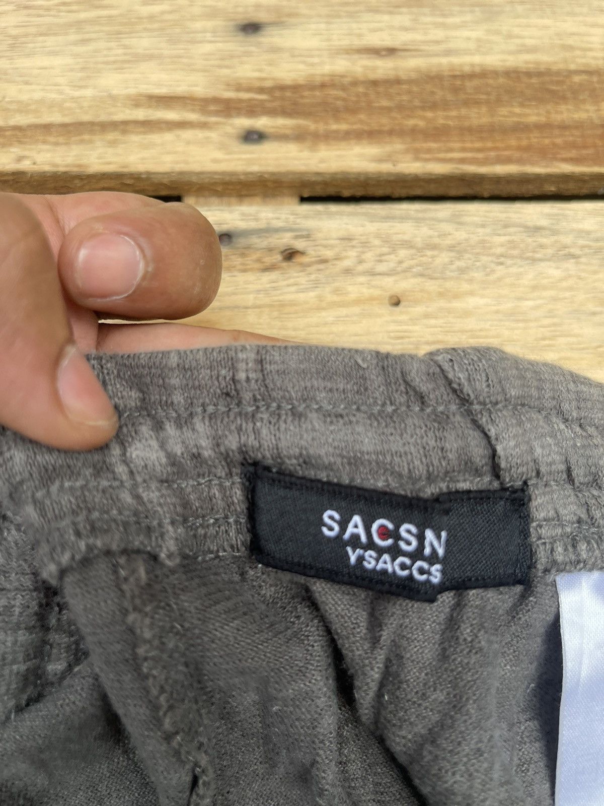 Yohji Yamamoto Vintage Sacsny Y’saccs Yohji Yamamoto Cropped Pants Size US 32 / EU 48 - 3 Thumbnail