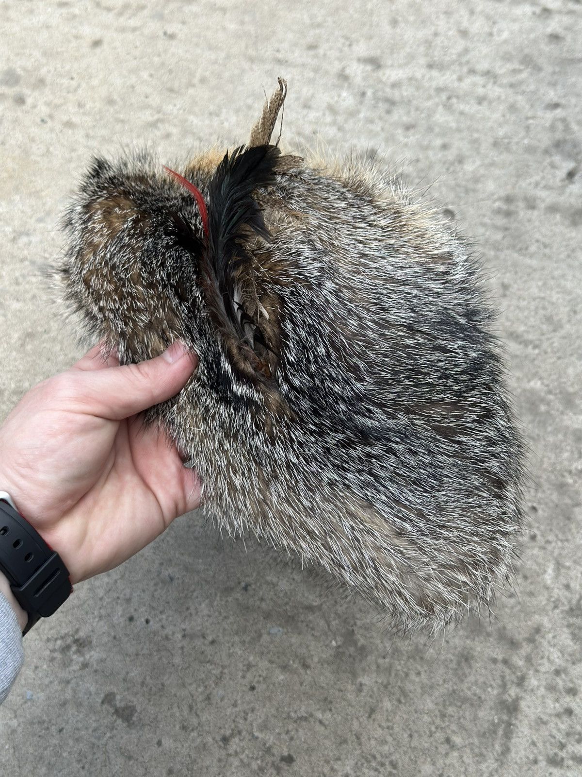 Japanese Brand Vintage Japanese Style Fur Hat Cap Y2K 00s Hype Trend Size ONE SIZE - 2 Thumbnail