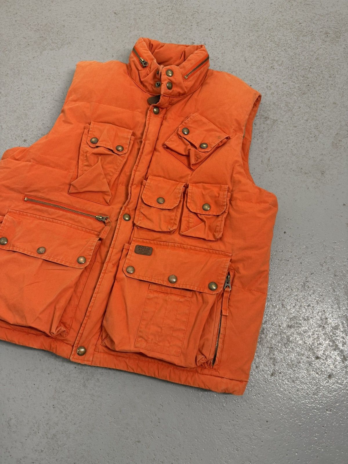 Polo Ralph Lauren 90s Polo Ralph Lauren Multi-pocket Fisherman Vest Size US M / EU 48-50 / 2 - 2 Thumbnail