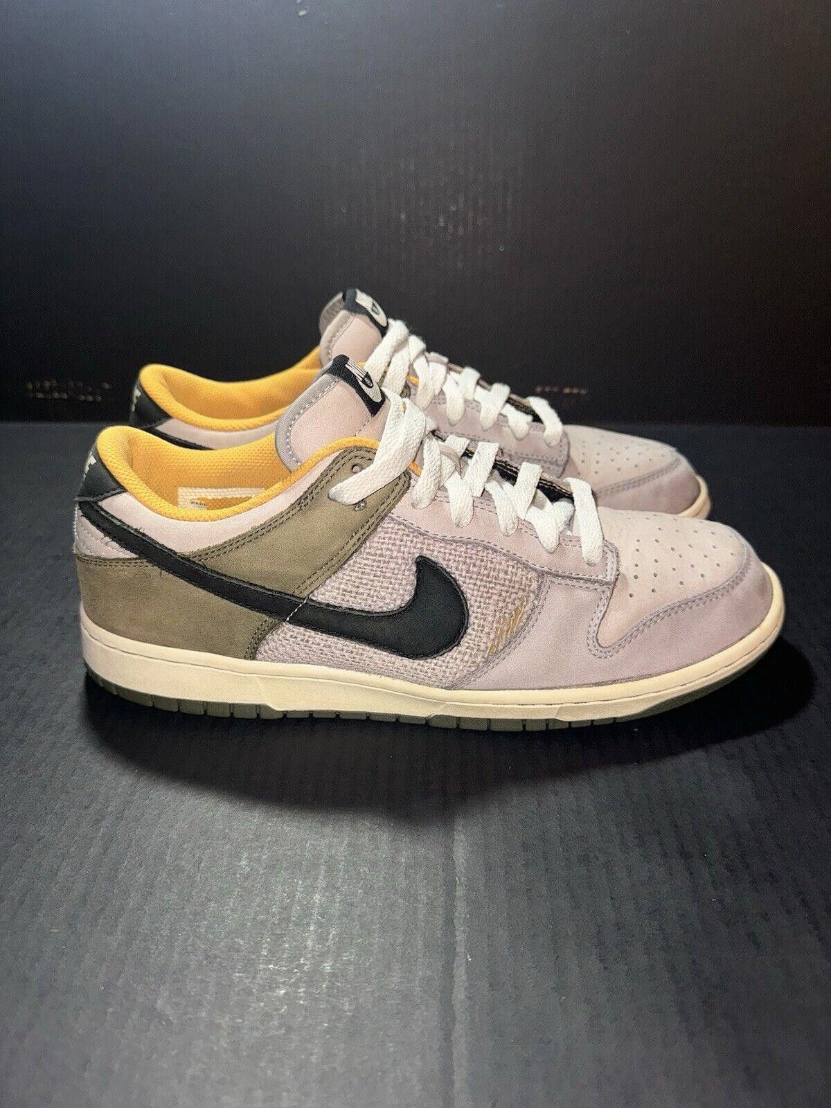 Nike Nike Men's Dunk Low Pearl Grey Army Olive 304714-903 Sz 10 Size US 10 / EU 43 - 1 Thumbnail