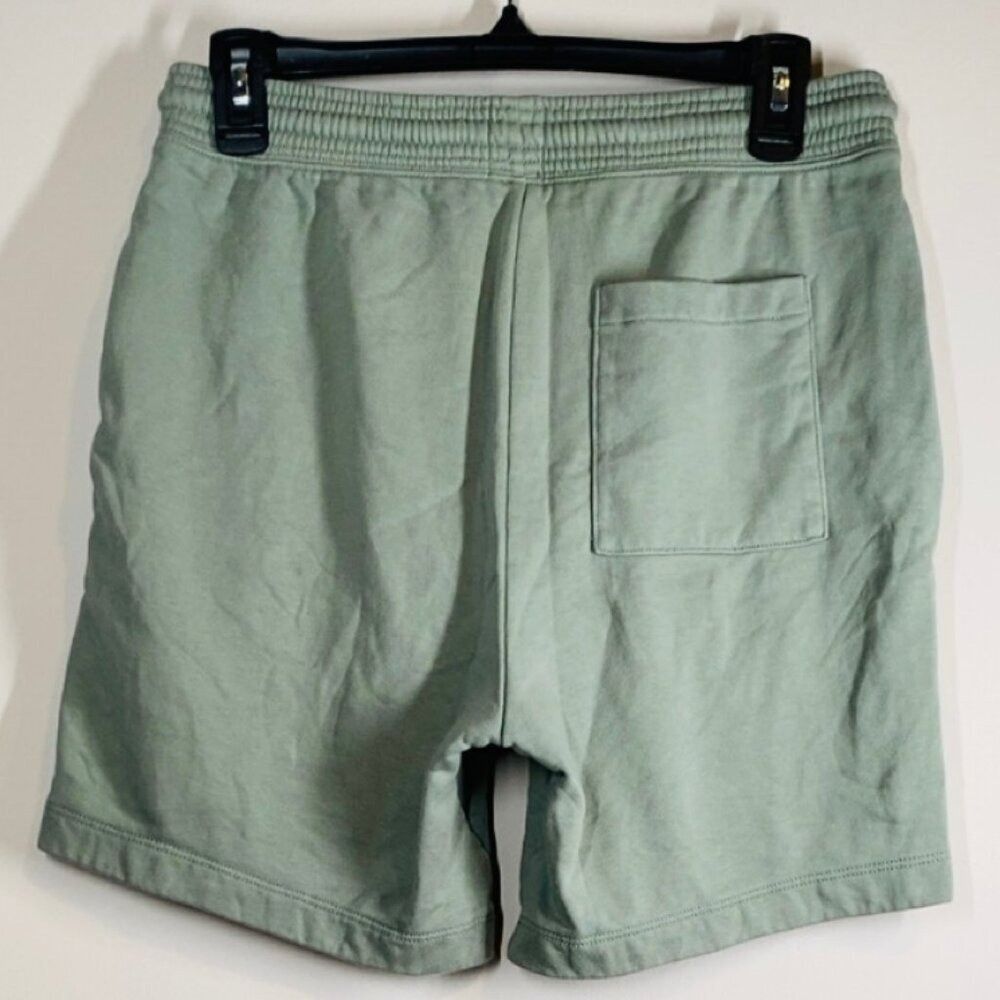 Gap GAP Sage Green French Terry Knit Athletic Shorts - unisex sz Size 24" / US 00 / IT 34 - 4 Thumbnail