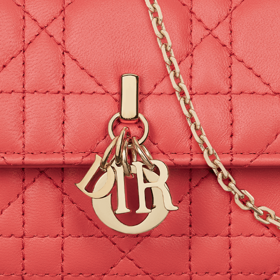 Dior o1w1db10625 Size : OS / My Dior Micro Bag in Coral Size ONE SIZE - 6 Thumbnail