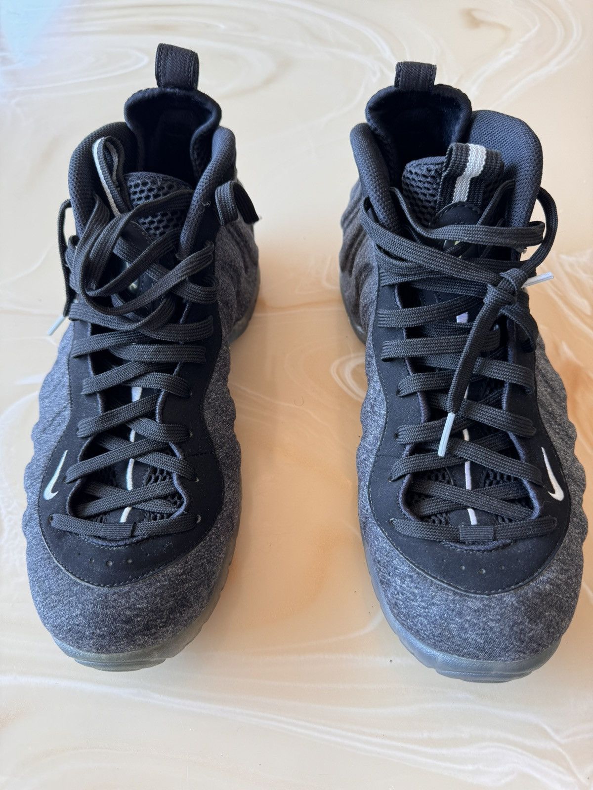 Nike **** RARE WOOL FLEECE FOAMPOSITES Size US 10.5 / EU 43-44 - 2 Thumbnail