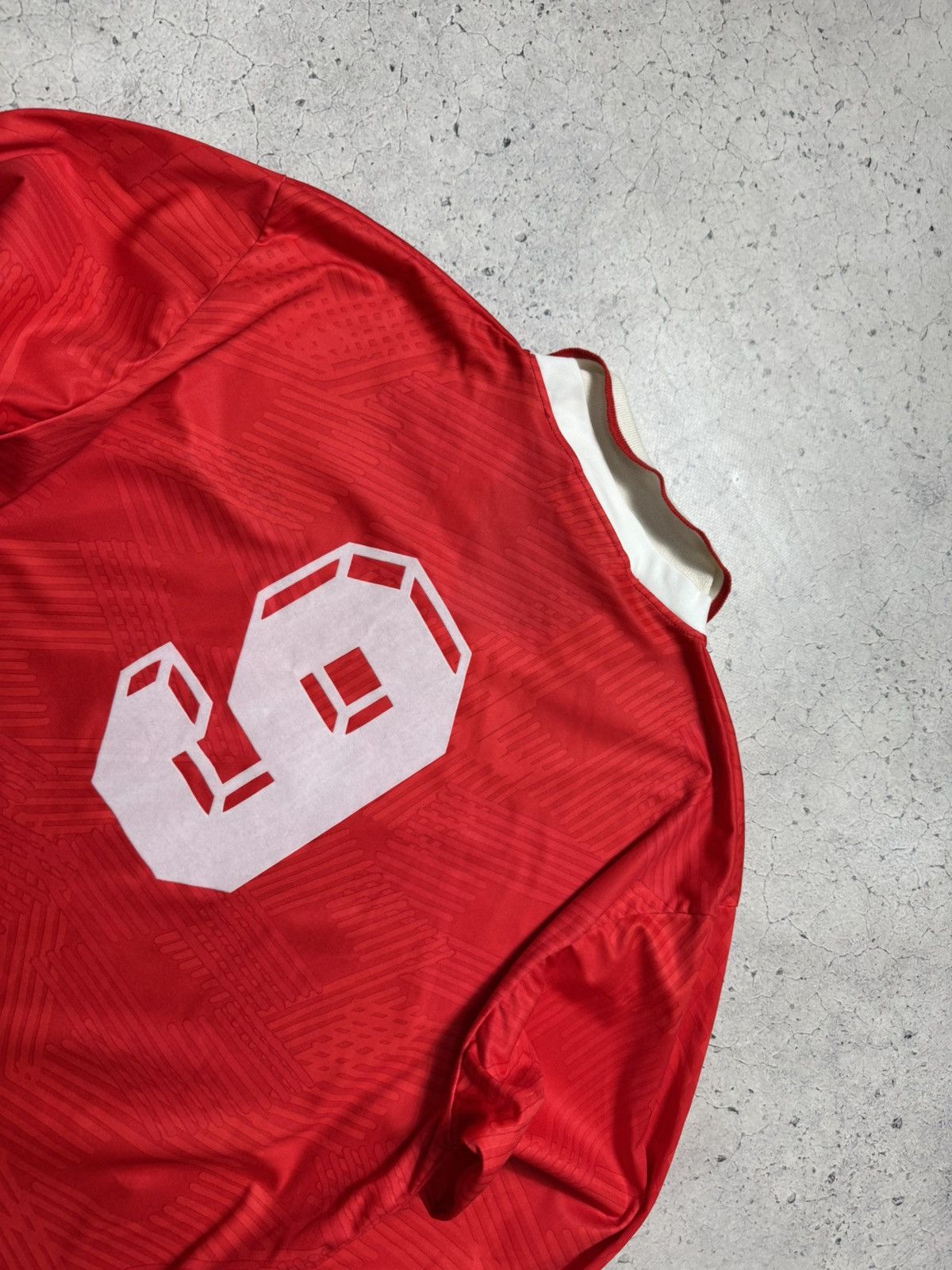 Lotto Sport Lotto Switzerland #9 1994/1996 Home Jersey Long Sleeve Size US L / EU 52-54 / 3 - 9 Thumbnail
