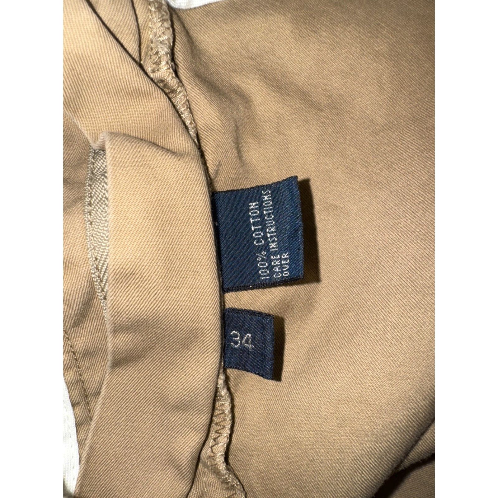 Polo Ralph Lauren VINTAGE Polo Ralph Lauren Chino Shorts Men Brown 34x11 Classic Fit to Pre-Owned Size US S / EU 44-46 / 1 - 5 Thumbnail