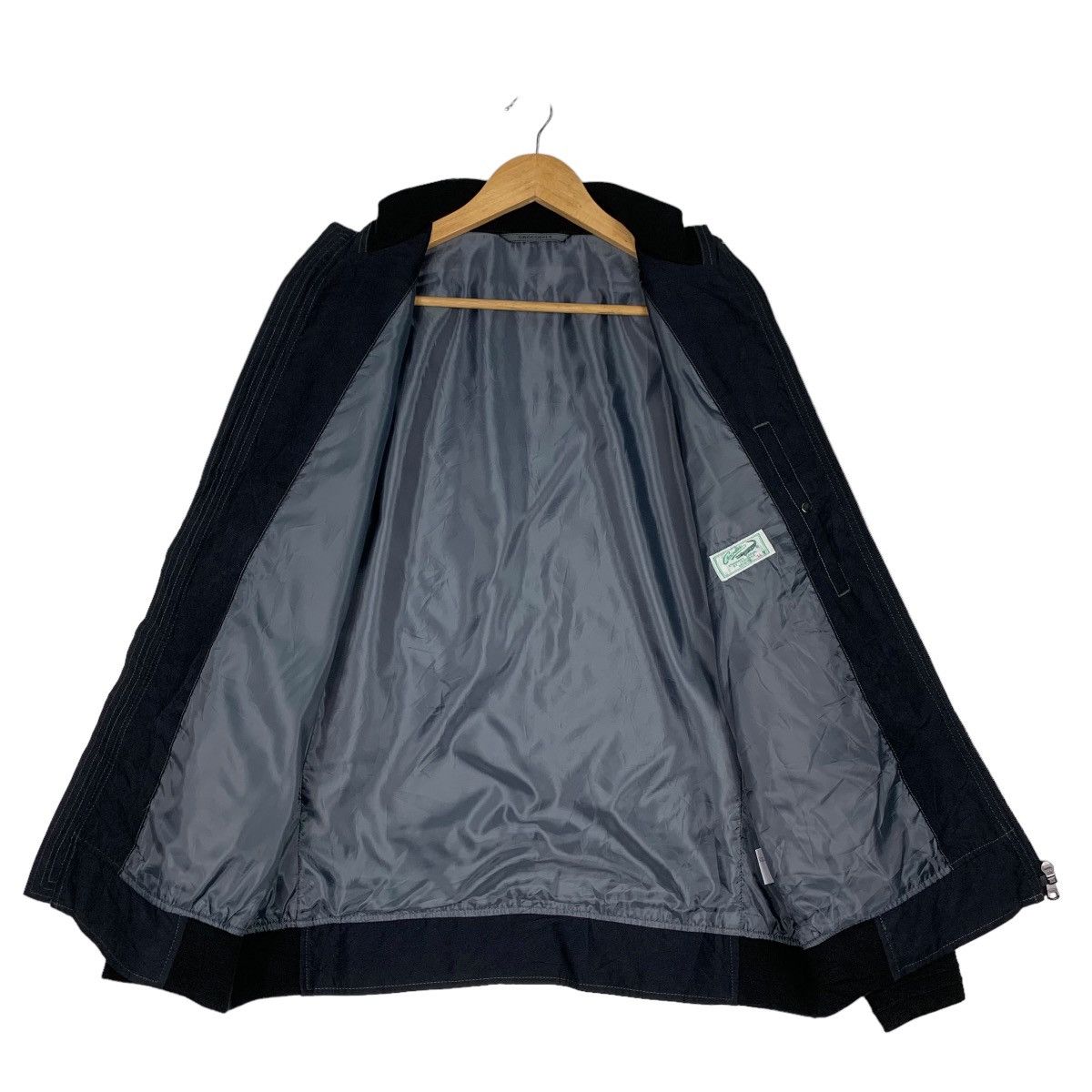 Japanese Brand CROCODILE Poly Nylon Casual Light Jacket #0973-C43 Size US L / EU 52-54 / 3 - 11 Thumbnail
