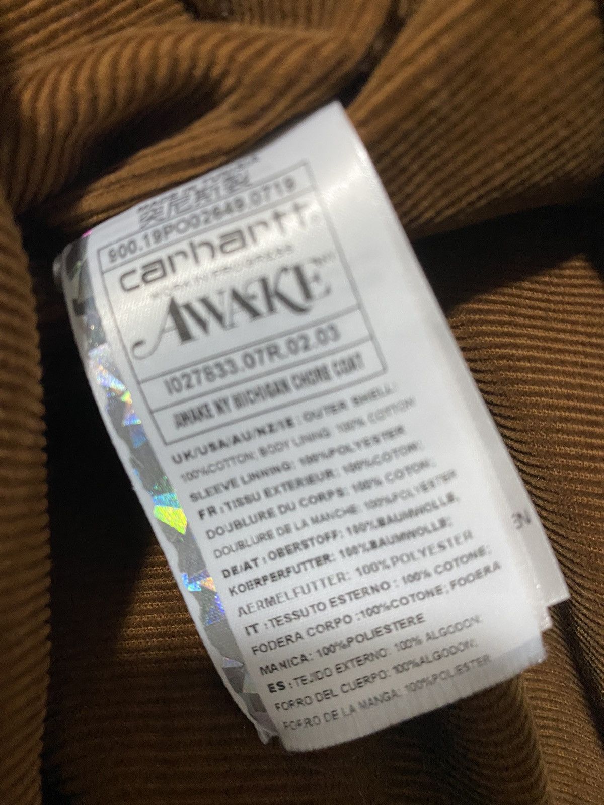 Carhartt Wip Carhartt Wip x Awake NY Michigan Chore Coat Jacket, XL, new Size US XL / EU 56 / 4 - 14 Thumbnail