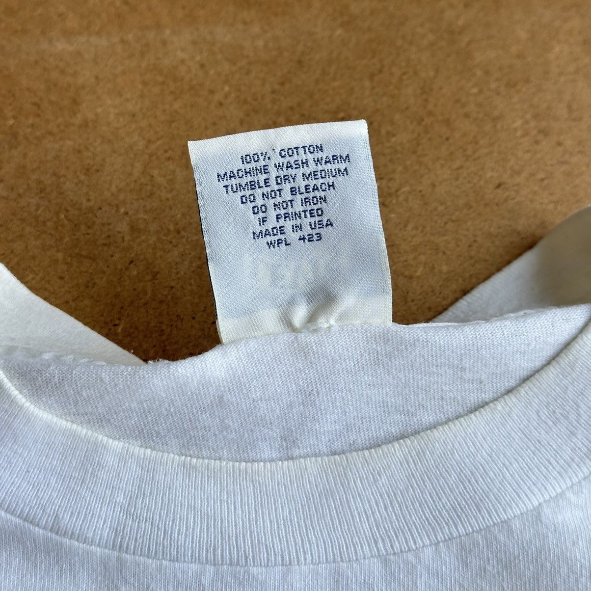 Levi's Vintage 1992 Levi’s 501 Button Your Fly Single Stitch Tee Size US M / EU 48-50 / 2 - 7 Thumbnail