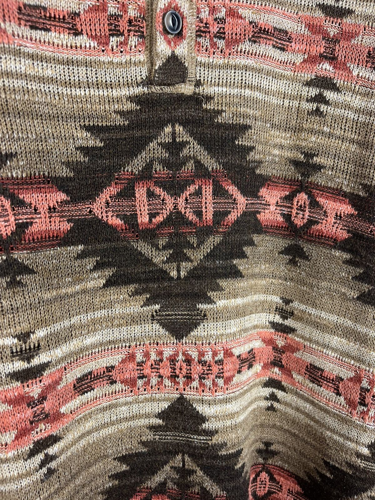 Denim & Supply Ralph Lauren × Ralph Lauren Vintage Ralph Lauren Aztec Navajo native patterned sweater Size US M / EU 48-50 / 2 - 8 Thumbnail