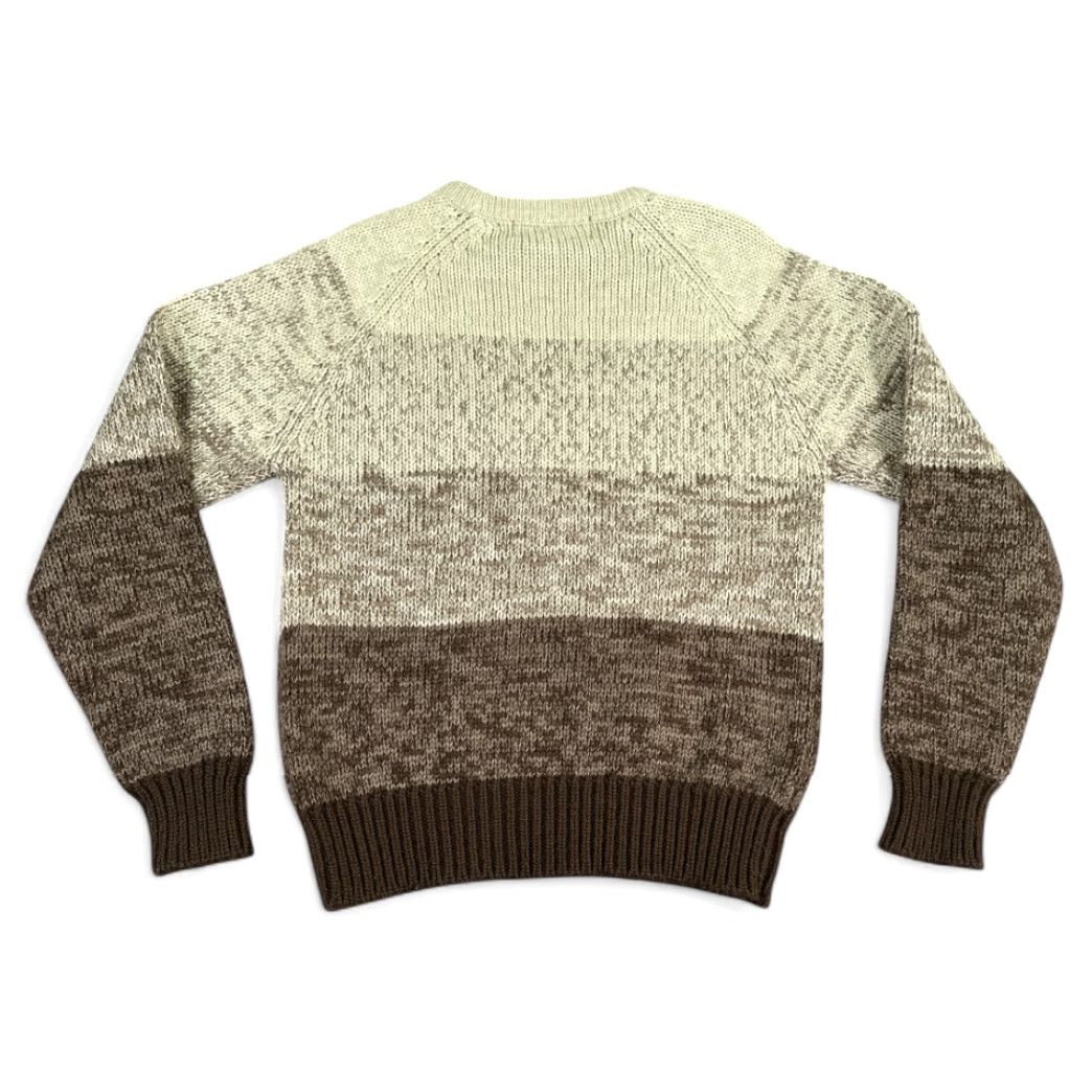 Vintage VINTAGE Barnaby Sweater Adult SMALL Brown Cream Speckled Cable Knit Ribbed 80s Size US S / EU 44-46 / 1 - 3 Thumbnail