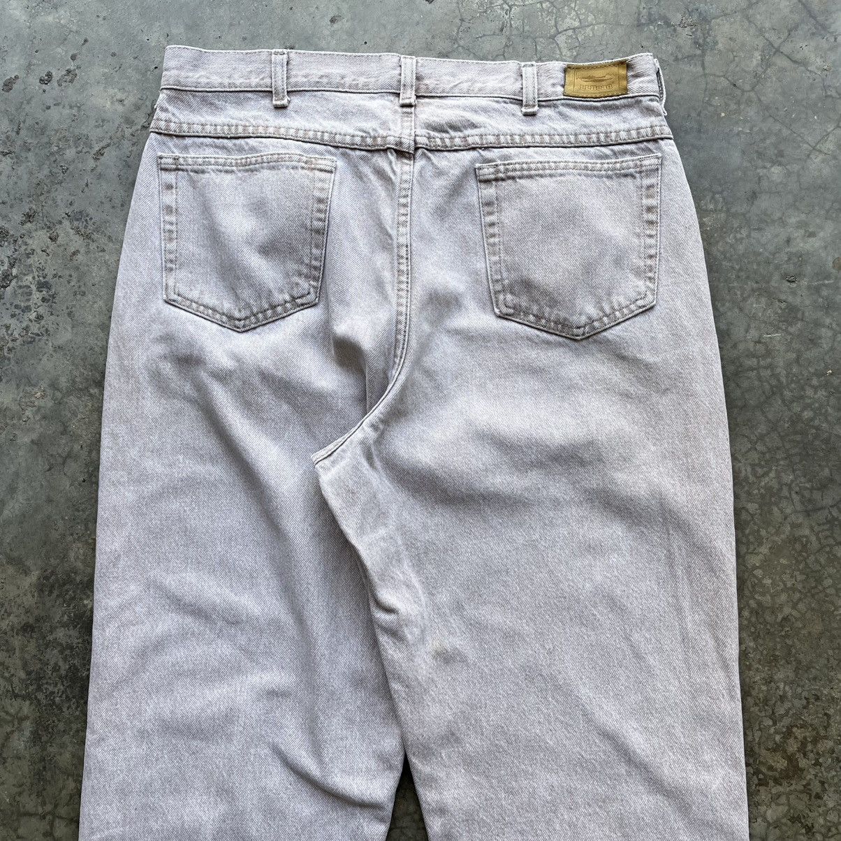 L.L. Bean 90s LL Bean Usa Tapered Denim Jeans Size 35x34 Size US 35 - 6 Thumbnail