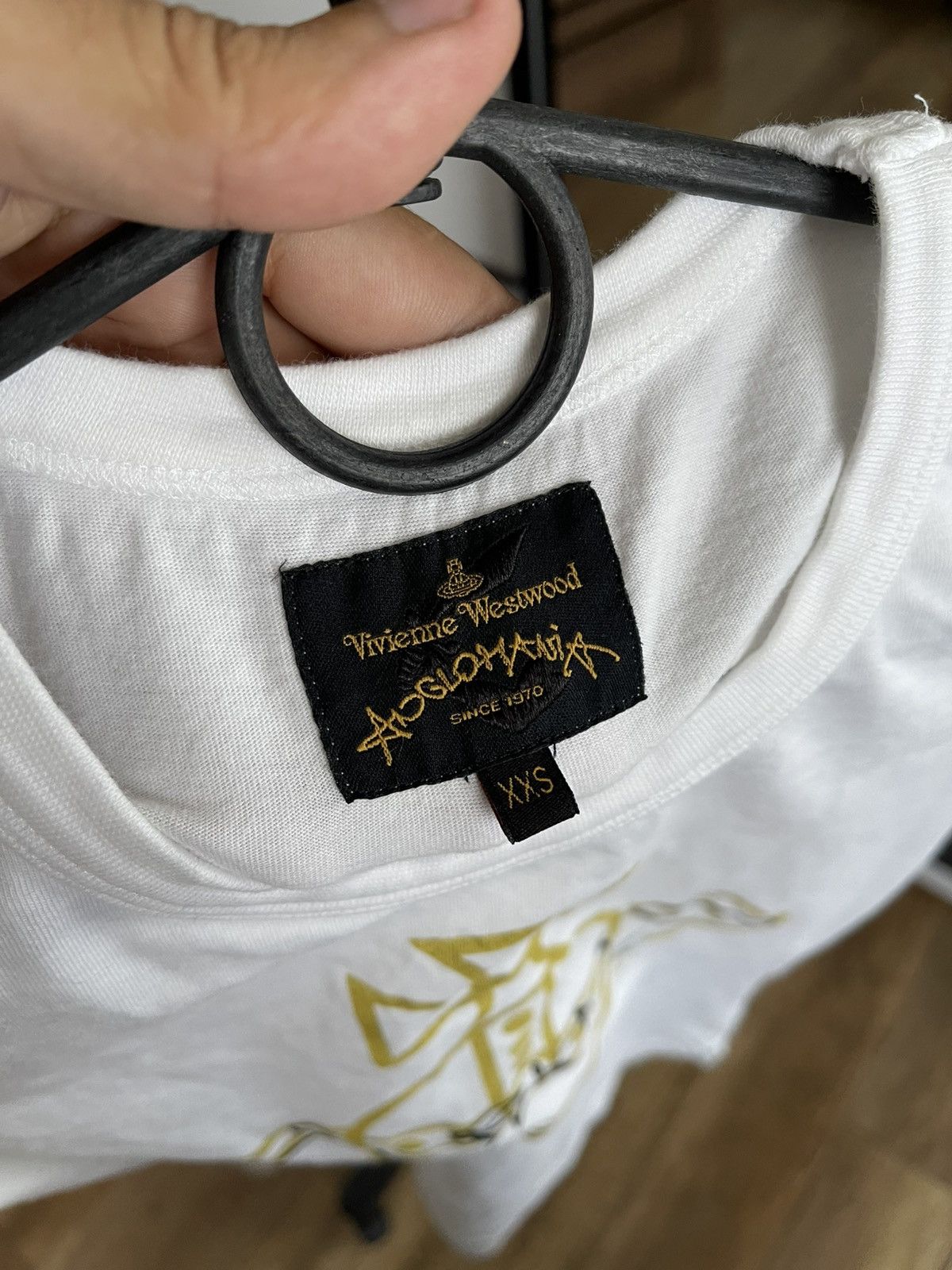 Vivienne Westwood Vivienne Westwood Anglomania T-Shirt Tee Big Logo Size US XXS / EU 40 - 7 Thumbnail