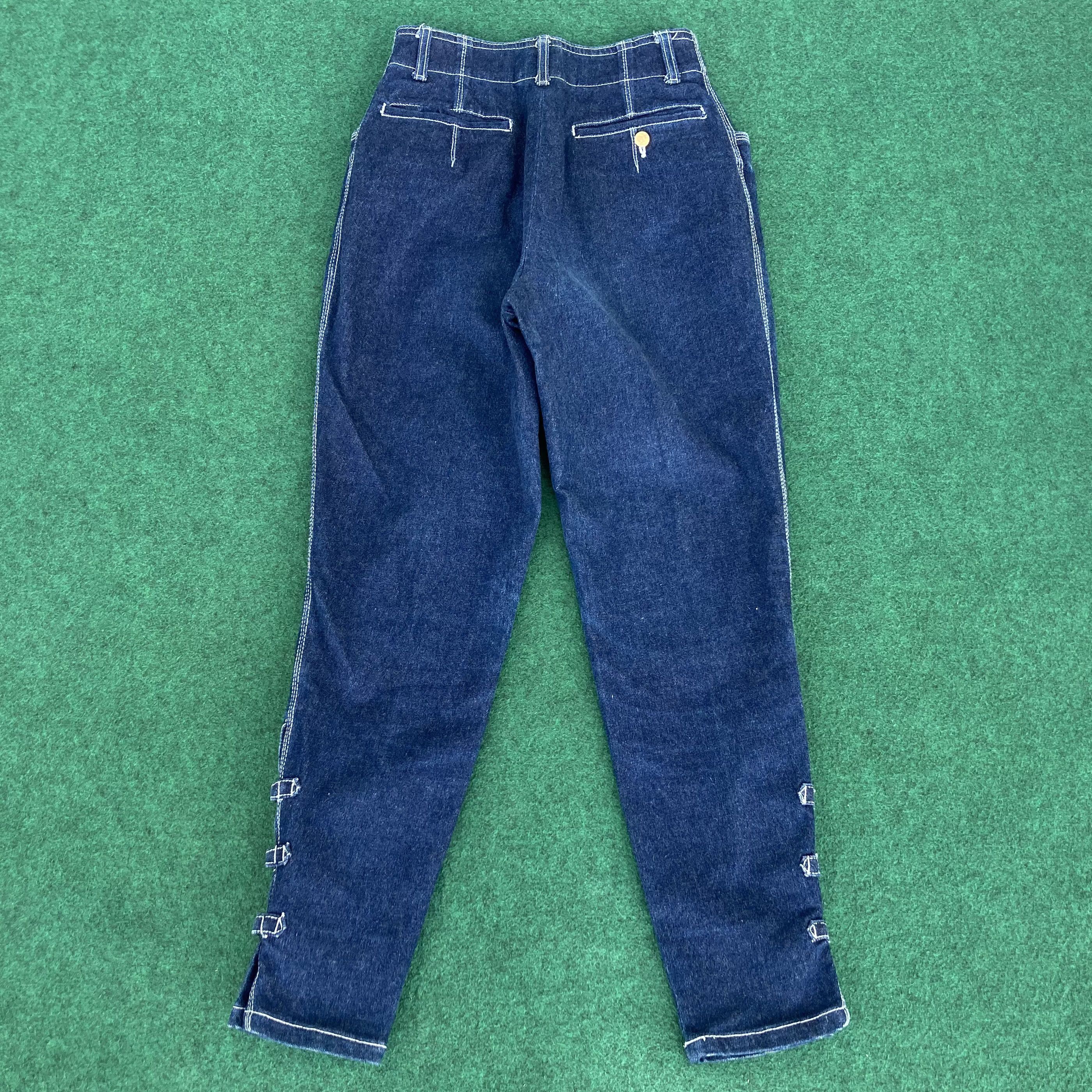 Issey Miyake × Japanese Brand × Junko Shimada Vtg 90s Junko Shimada Women Pant Jeans Size 26" / US 2 / IT 38 - 10 Thumbnail