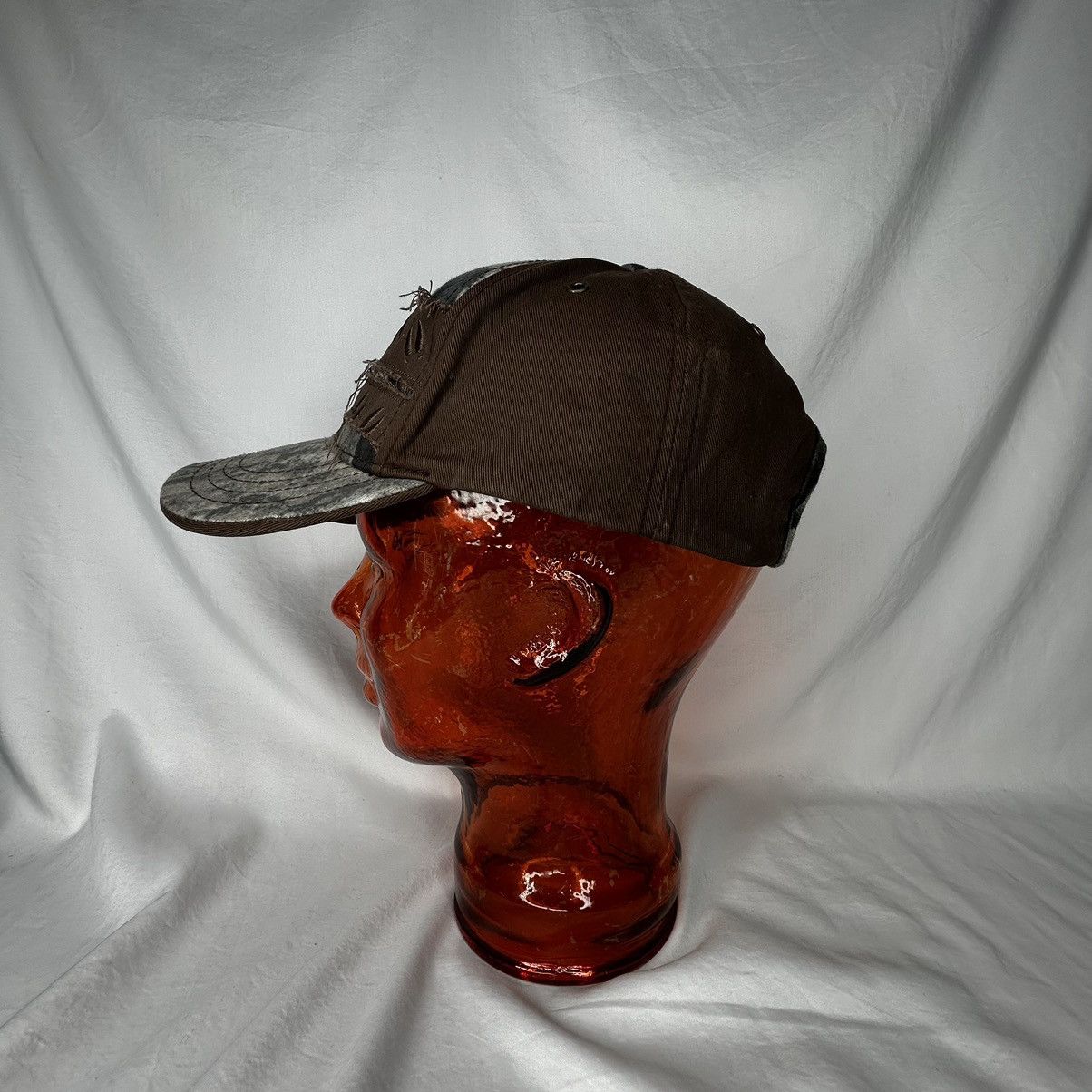 Jeep Vtg Y2K Jeep Realtree Camo Strapback Hat Size ONE SIZE - 3 Thumbnail