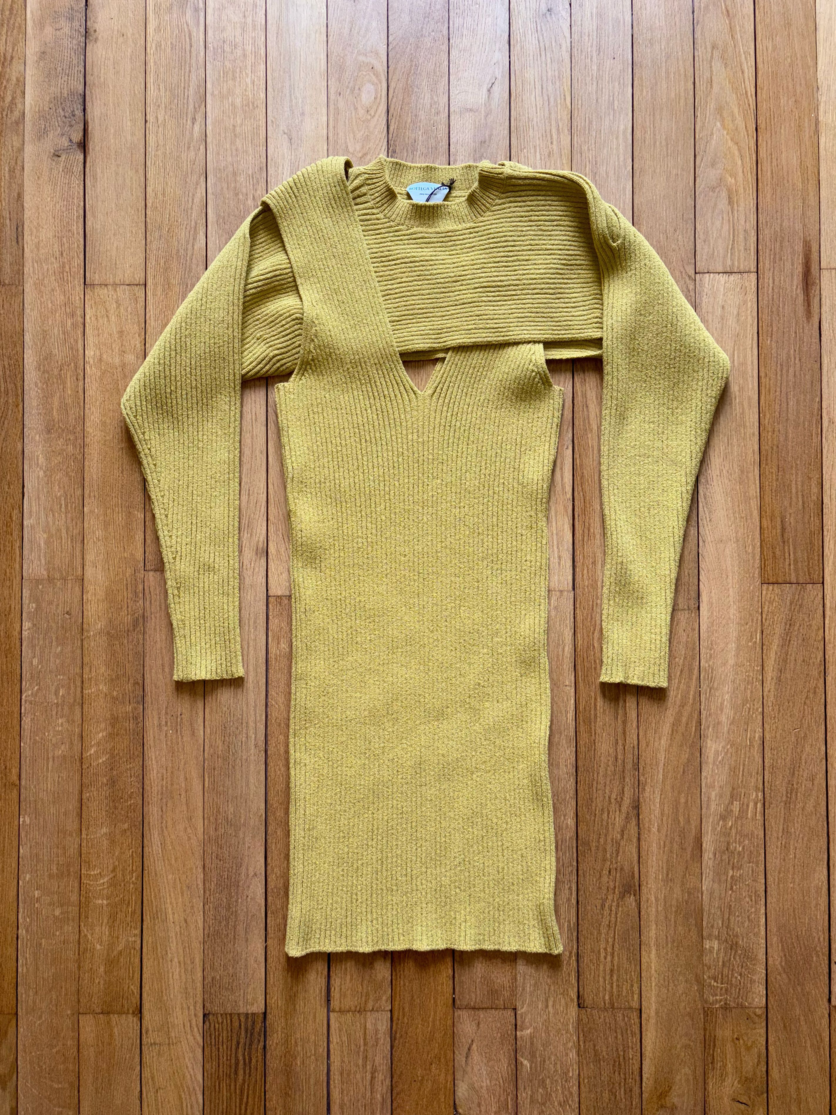 Bottega Veneta Bottega Veneta knit layered dress Size M / US 6-8 / IT 42-44 - 2 Thumbnail