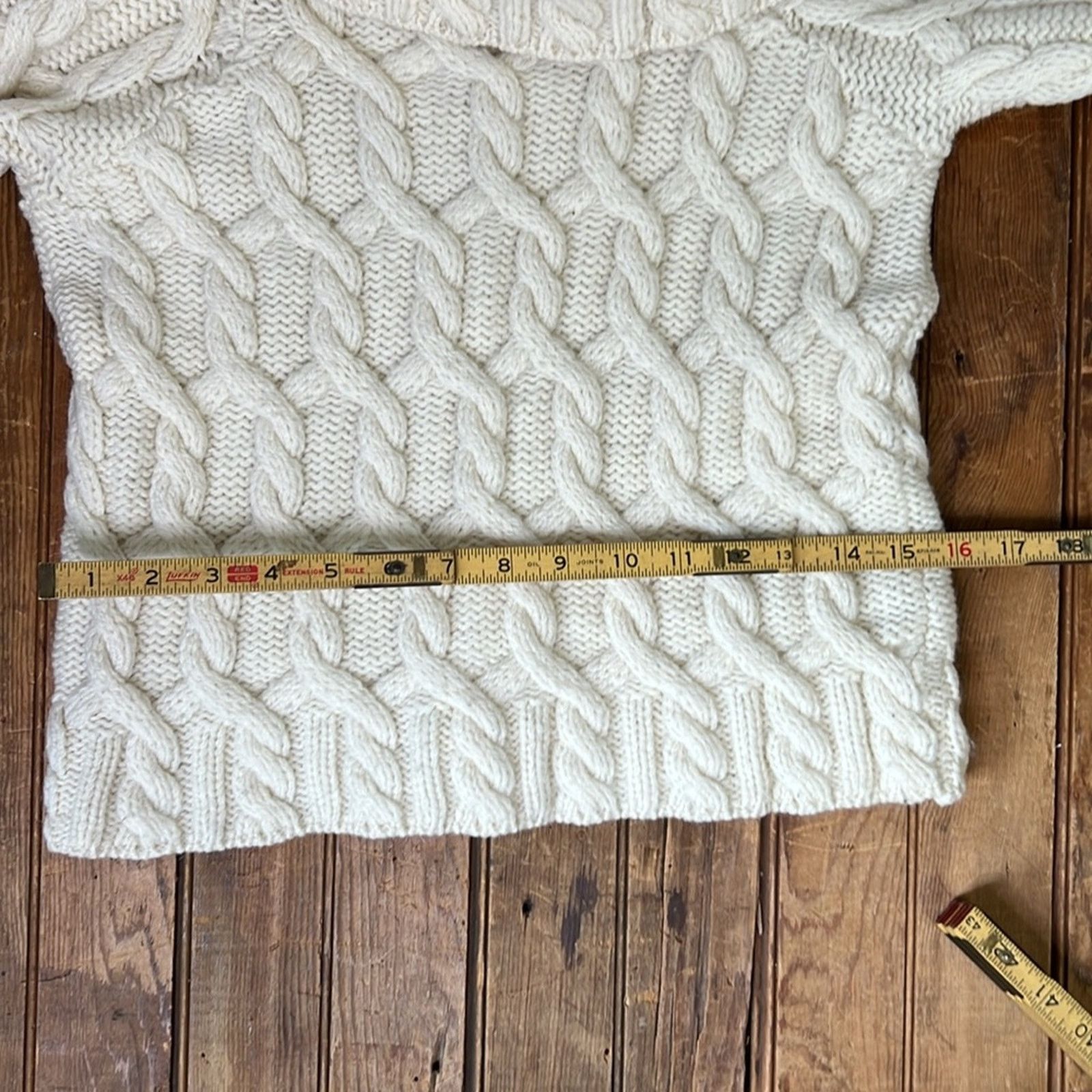 Paul James Women’s Paul James chunky cropped cable knit sweater Size S / US 4 / IT 40 - 3 Thumbnail