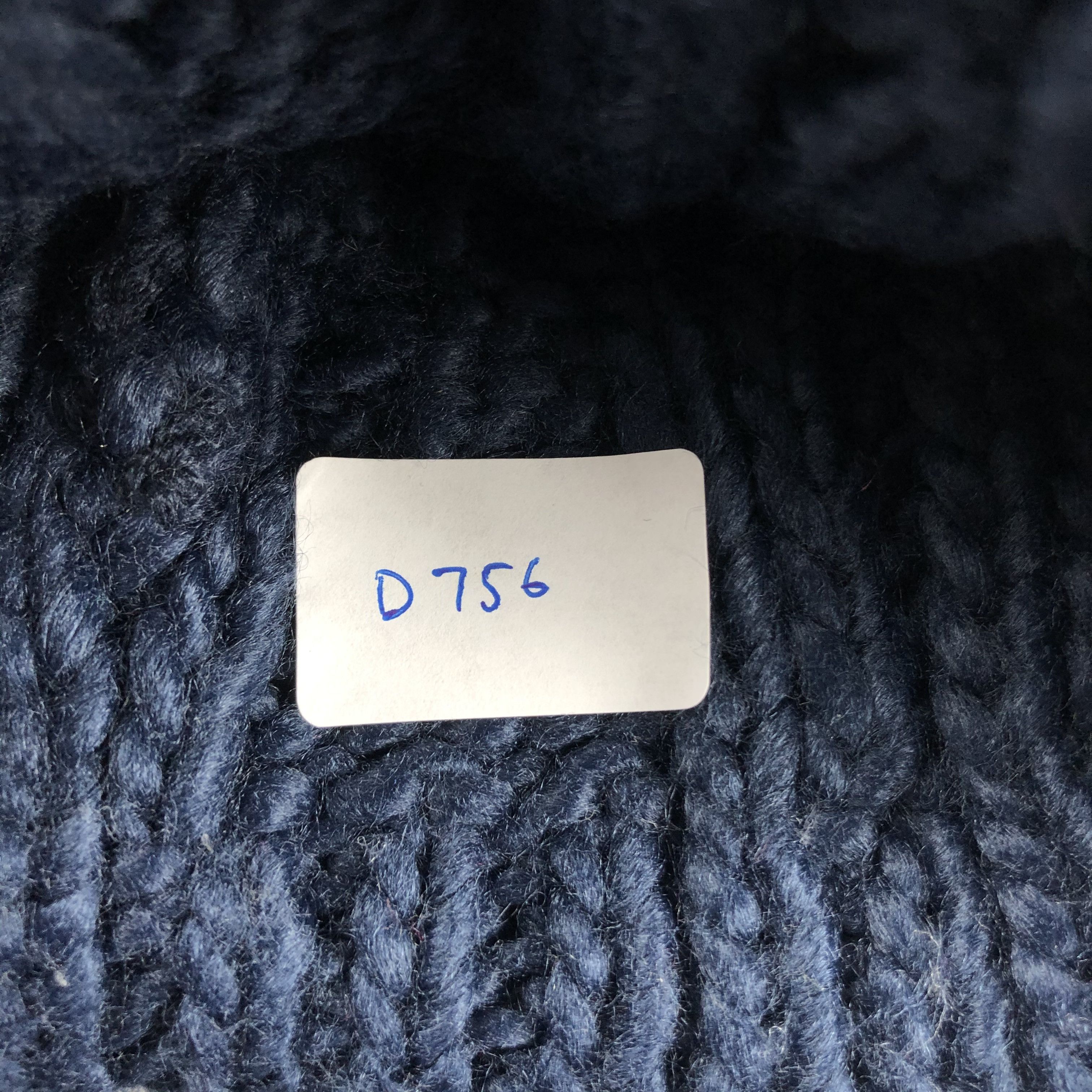 Vintage × Wrangler Wrangler Cable Knit PomPom Beanie Snow Hat Snow Cap -D756 Size ONE SIZE - 7 Thumbnail