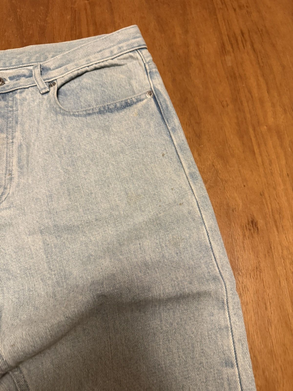 A.P.C. APC PETIT NEW STANDARD wash blue denim jeans size 30 Size US 30 / EU 46 - 3 Thumbnail