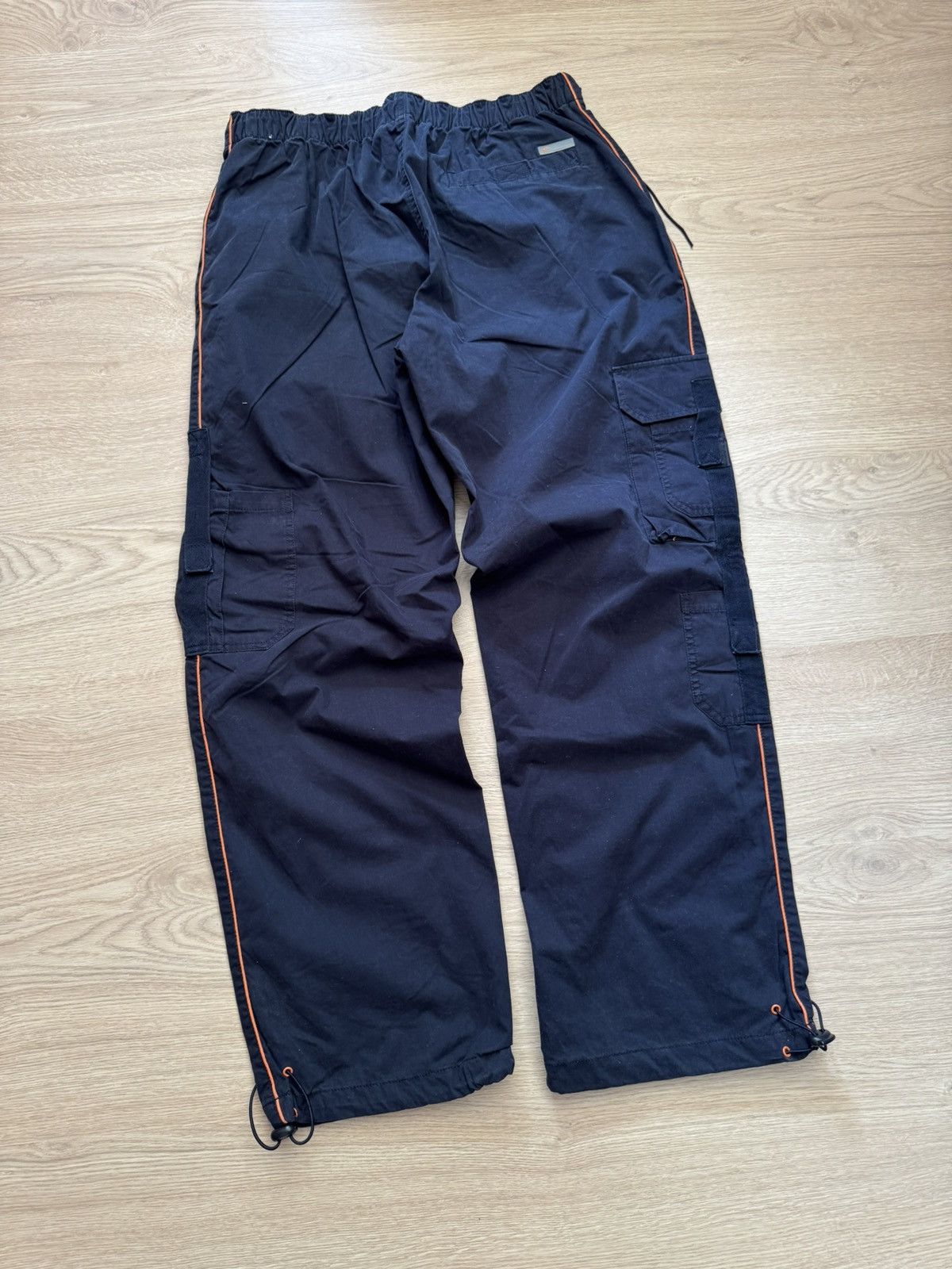 Angelo Litrico Vintage 00’s y2k Angelo Litrico Japanese Baggy Navy Pants Size US 34 / EU 50 - 8 Thumbnail
