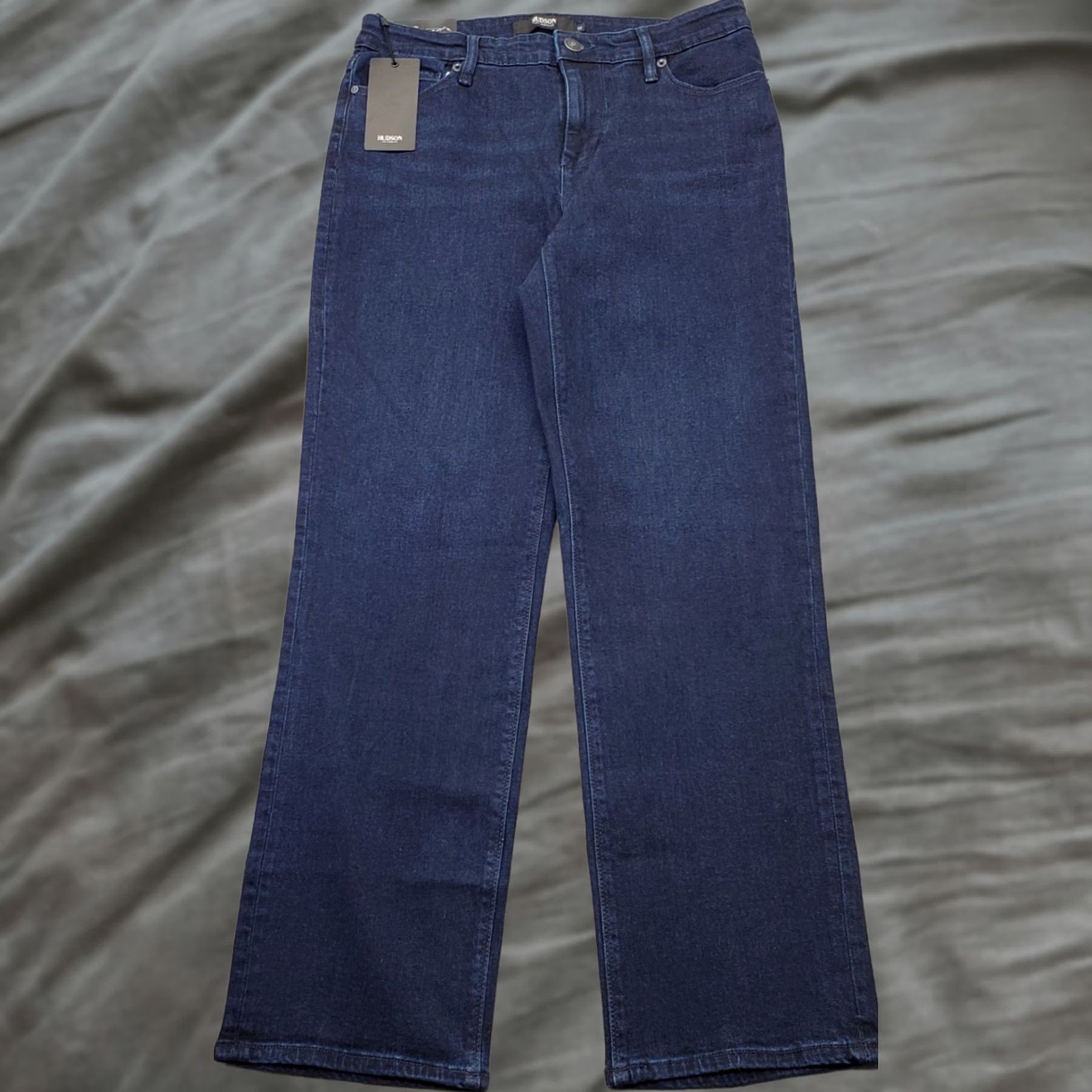 Hudson Hudson Womens Jeans 10 Blue Denim Stretch Straight Size 32" / US 10 / IT 46 - 1 Thumbnail