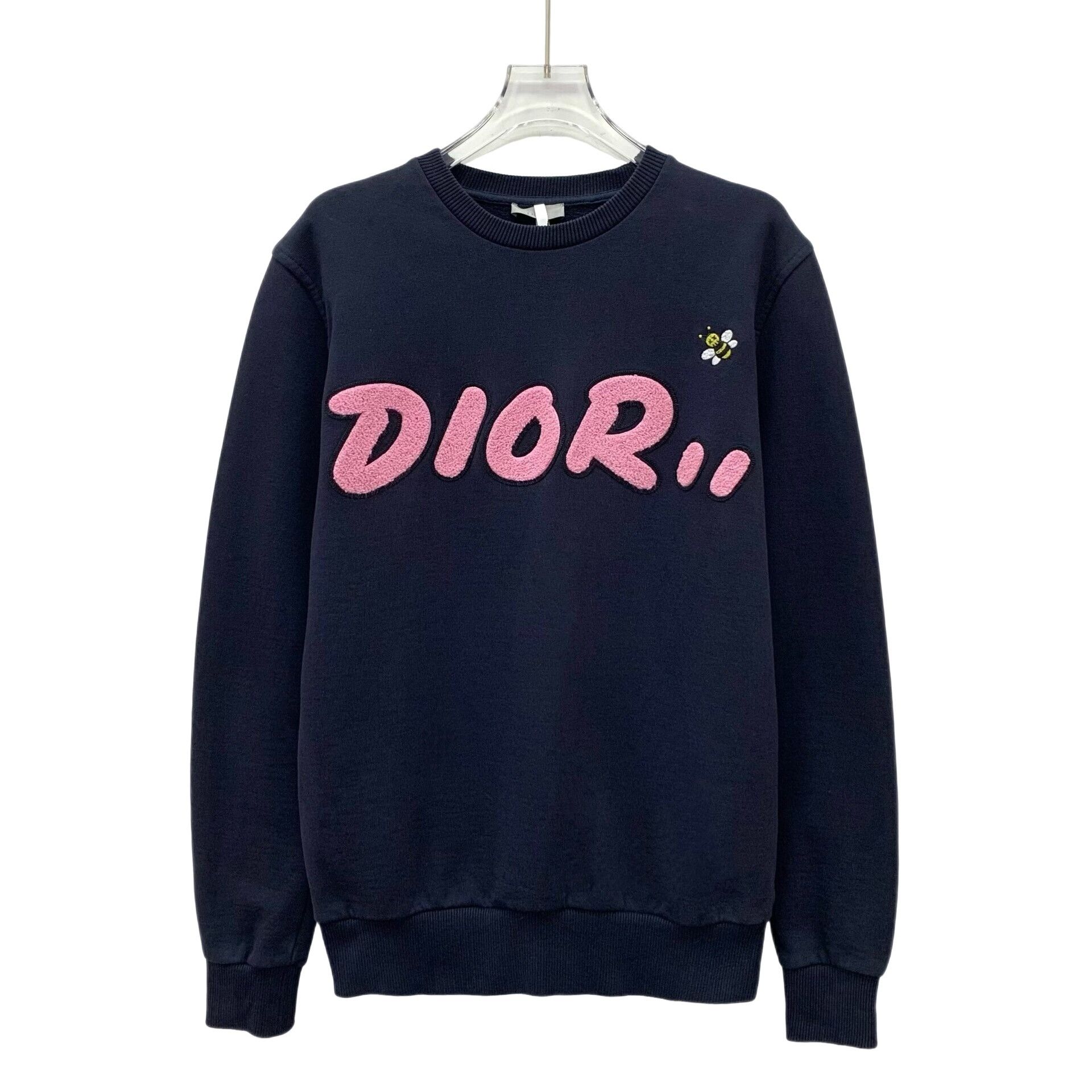 Dior Dior Logo Bee Embroidery Sweatshirt XXS Size US XXS / EU 40 - 1 Thumbnail