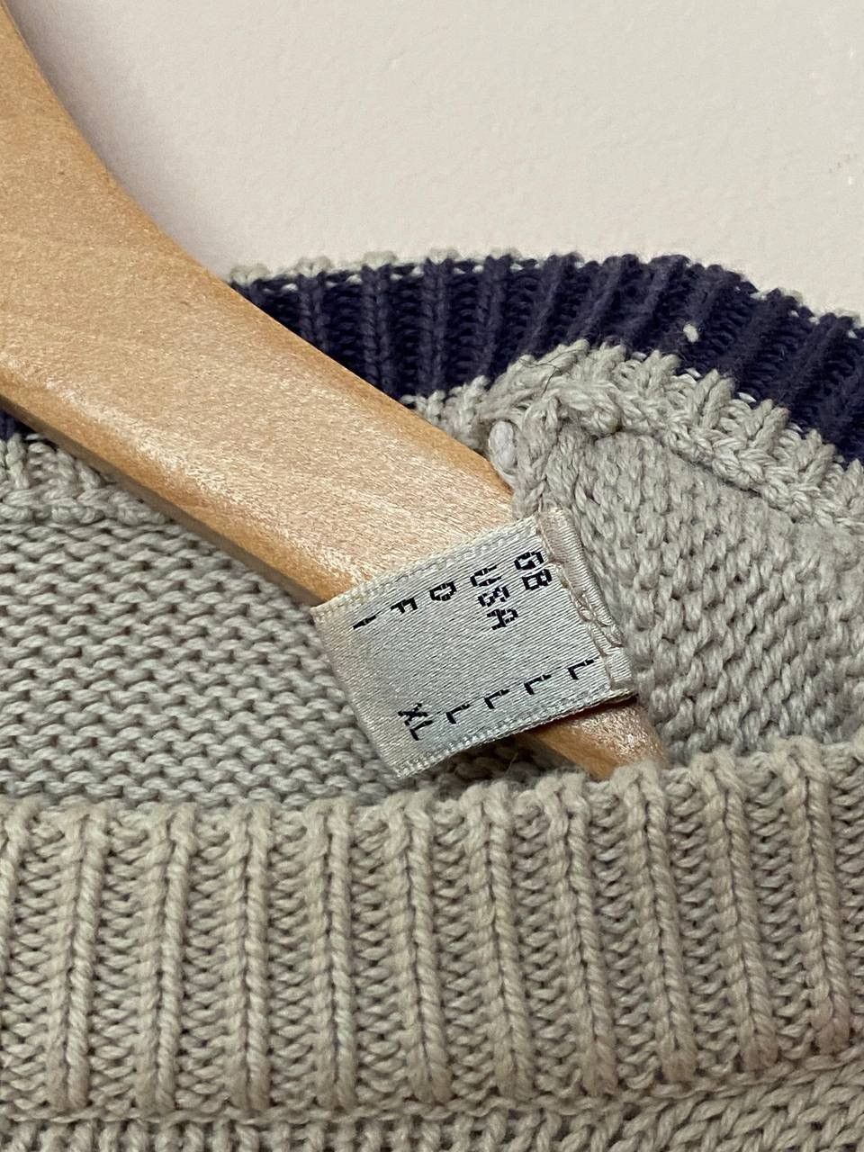 Burberry 🔥 90s Thomas Burberry sweater beige cardigan nova check old Size US L / EU 52-54 / 3 - 5 Thumbnail