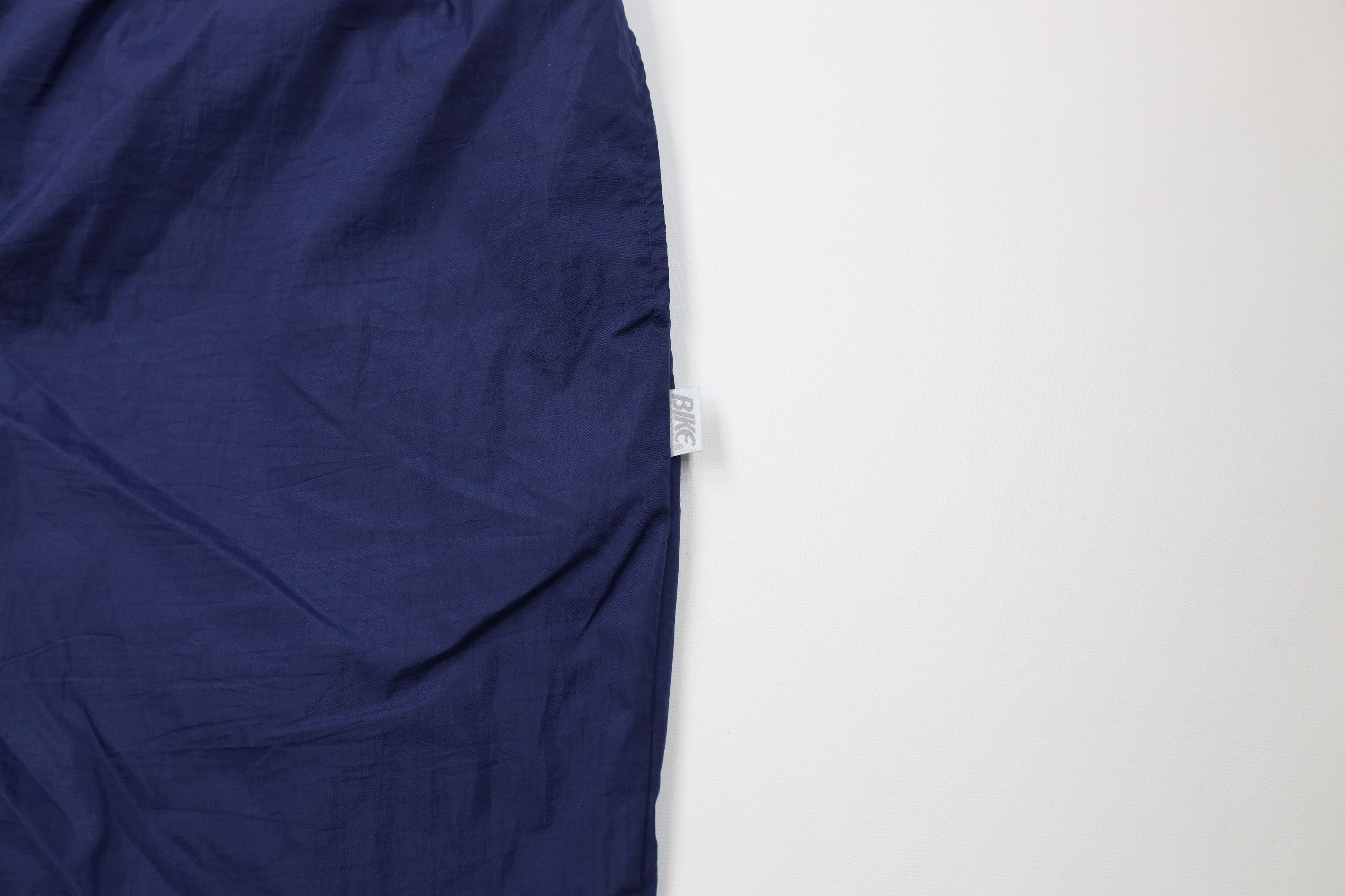Vintage Vintage 90s Bike Blank Windbreaker Joggers Pants Nylon Blue Size US 38 / EU 54 - 6 Thumbnail