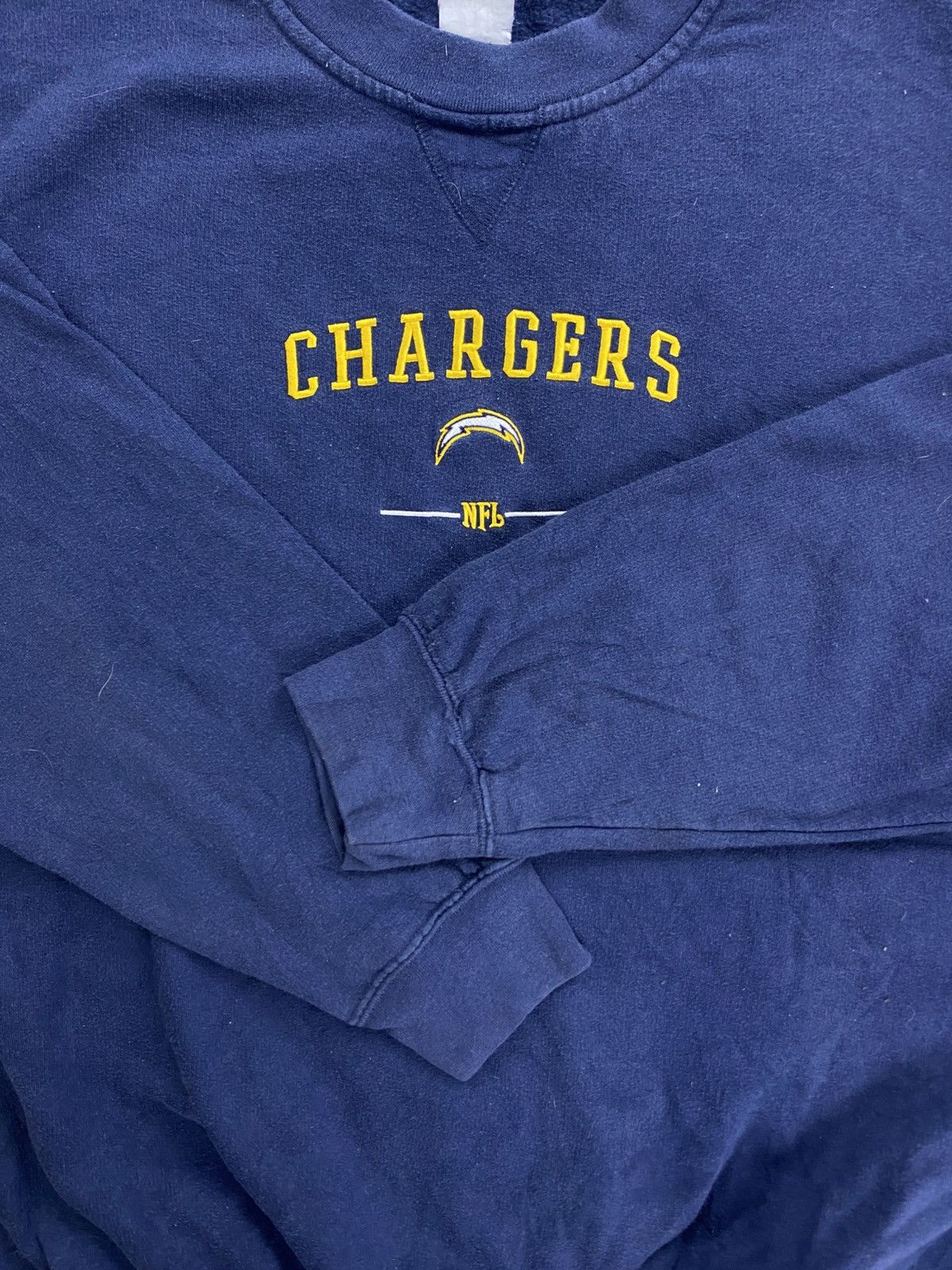 NFL × Vintage Vintage Chargers San Diego NFL Sweatshirt Size US XL / EU 56 / 4 - 7 Thumbnail