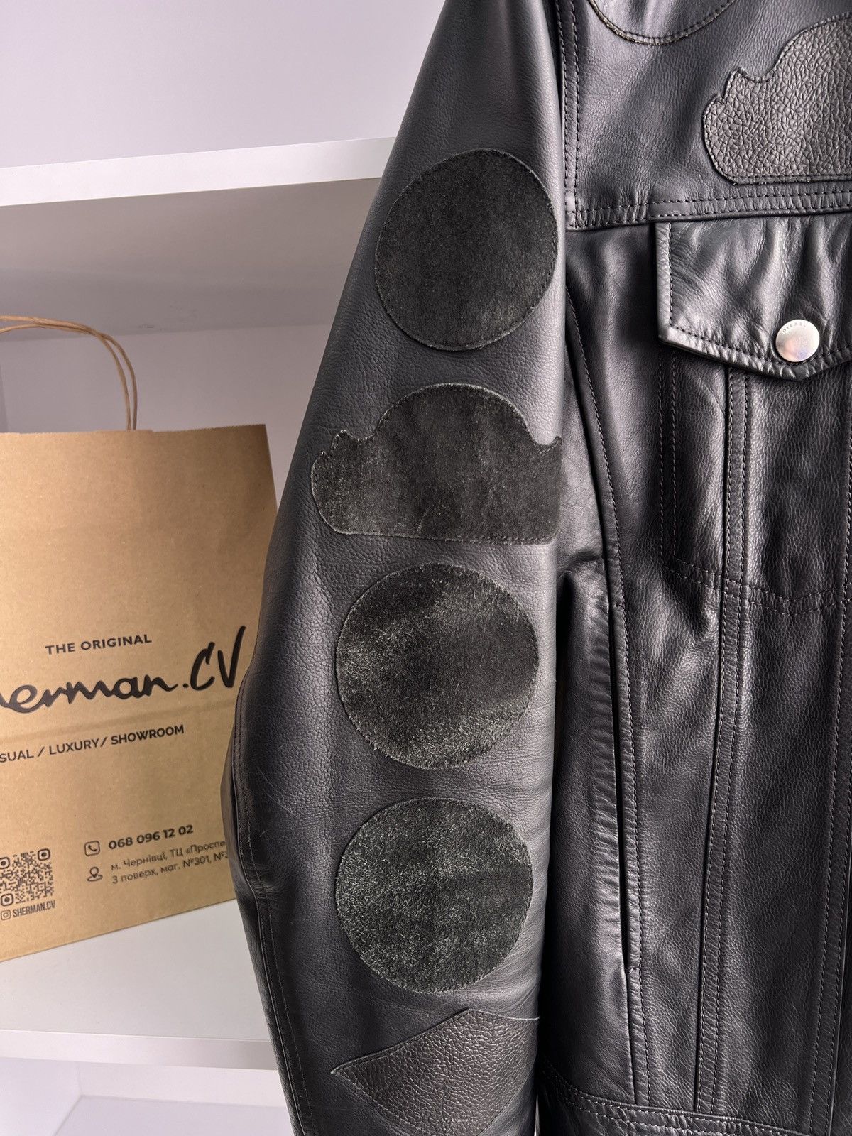Designer × Diesel × Vintage Vintage Diesel Black Leather Jacket Wild Spirit Biker Size US L / EU 52-54 / 3 - 8 Thumbnail