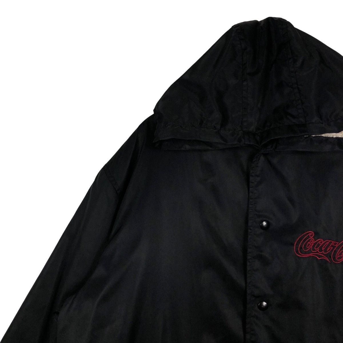 Japanese Brand 🔥90’s Vintage Coca Cola Coach Long Jacket Mink Fur Lining Size US L / EU 52-54 / 3 - 6 Thumbnail