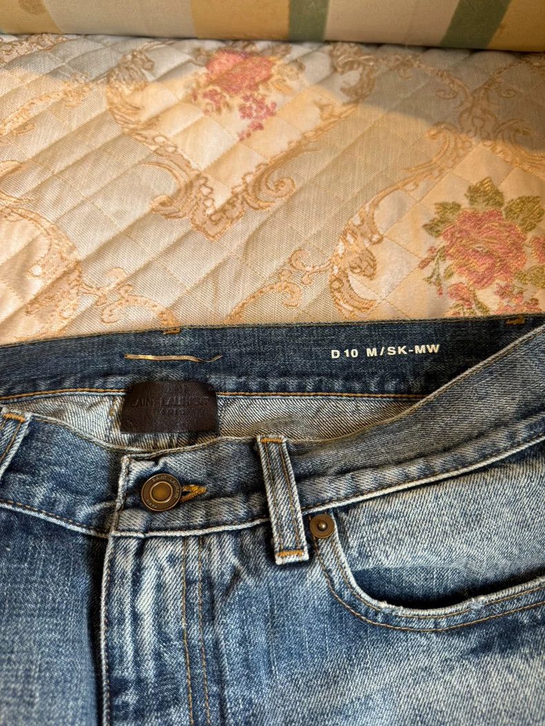 Saint Laurent Paris saint laurent parisBlue Slim Jeans 2503-Nextarrow Size US 31 - 5 Thumbnail