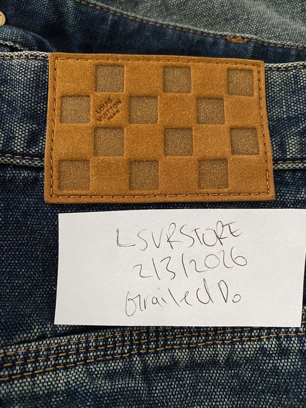 Louis Vuitton Louis Vuitton FW25 Denim Workwear Shorts 32 1AILT8 Size US 32 / EU 48 - 8 Thumbnail