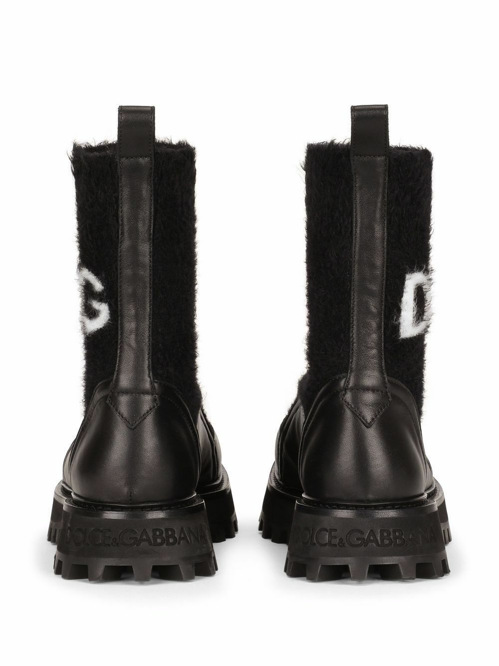 Dolce & Gabbana o1y0825 Logo Ankle Boots in Black Size US 4 / IT 34 - 3 Thumbnail