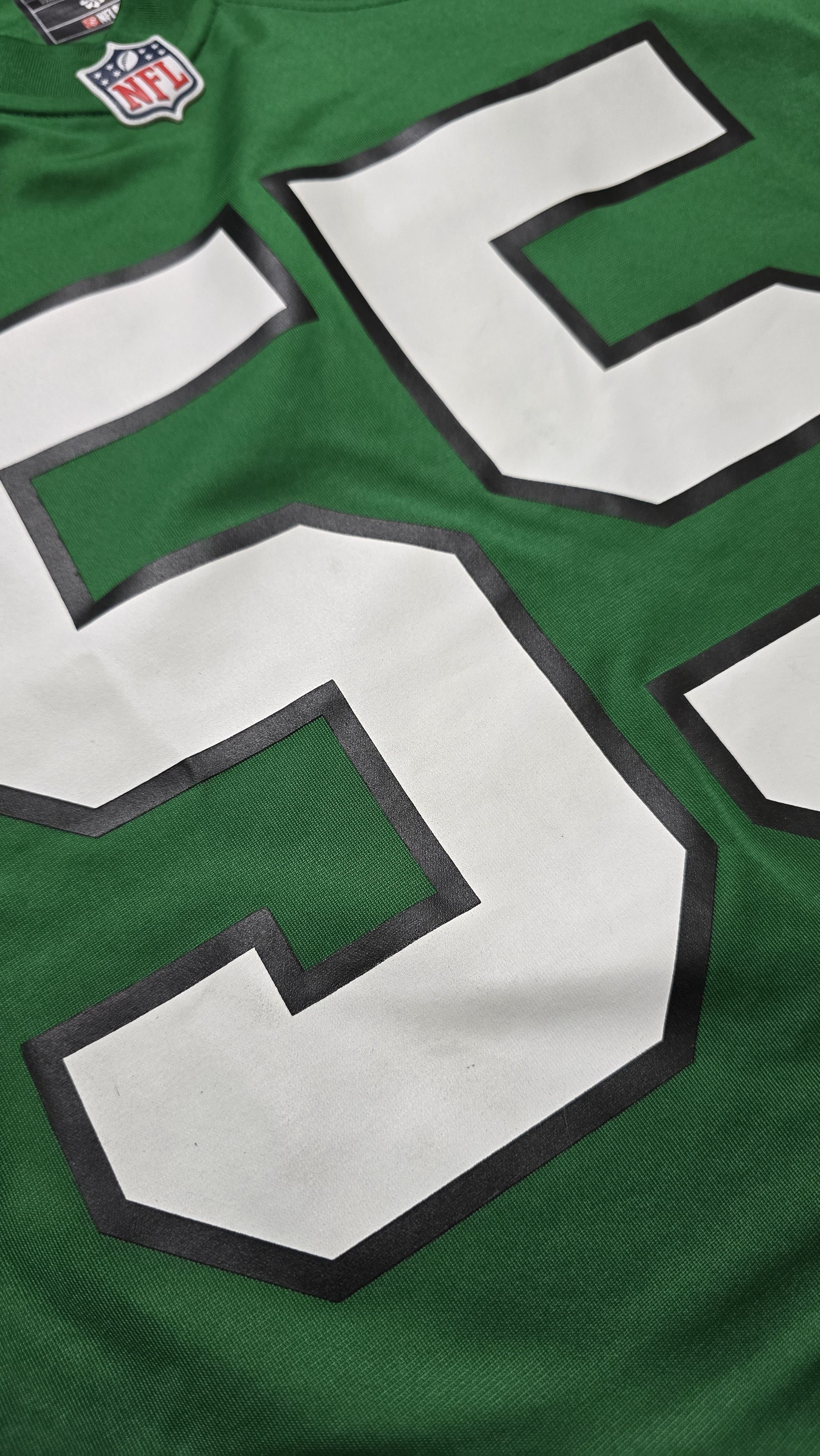 Nike Brandon Graham #55 Eagles Alternate Game Jersey Kelly Green Size US L / EU 52-54 / 3 - 13 Thumbnail
