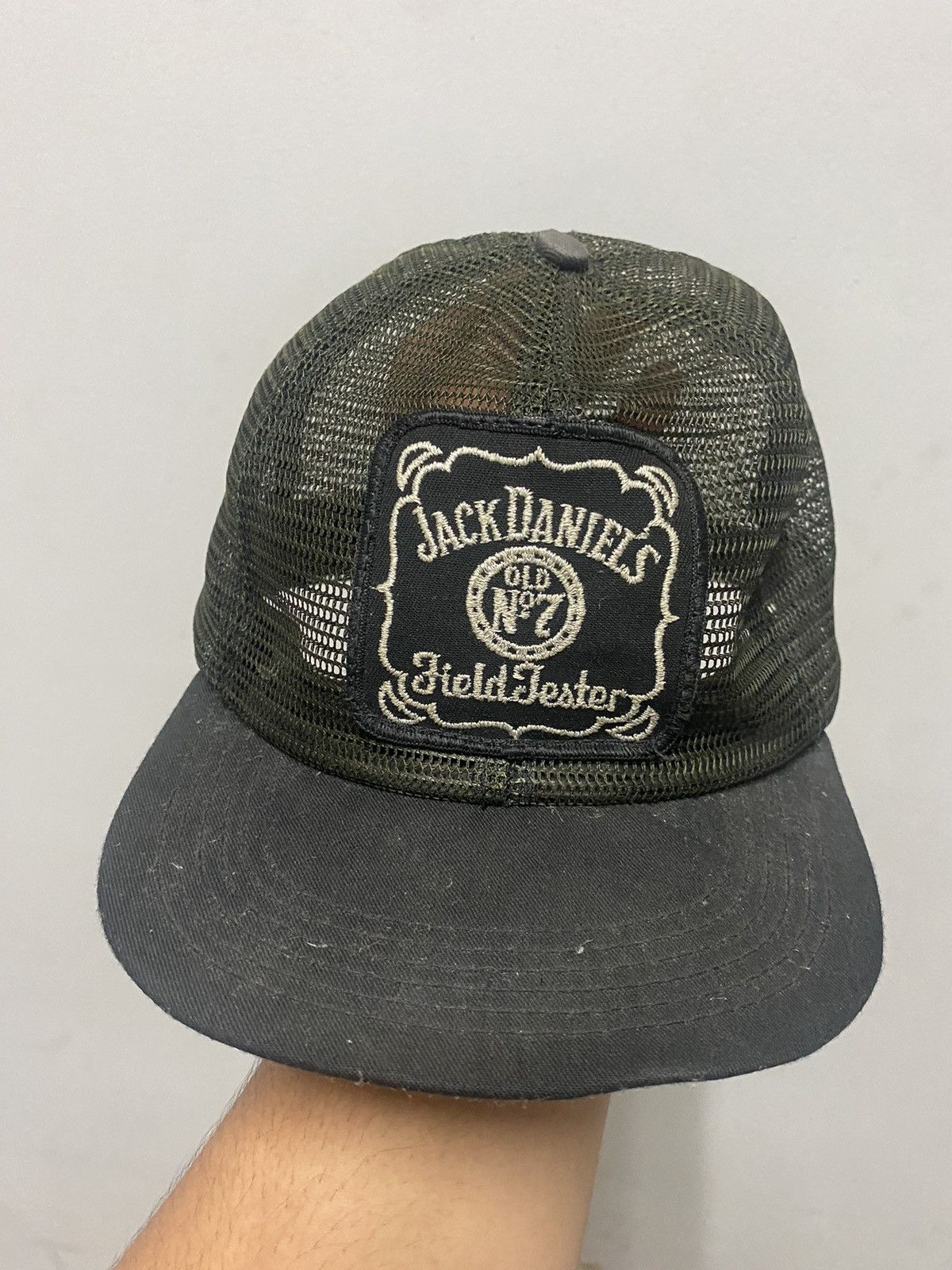 Vintage Vintage Full Mesh Trucker Jack Daniels Body Swingster 1980s Size ONE SIZE - 2 Thumbnail
