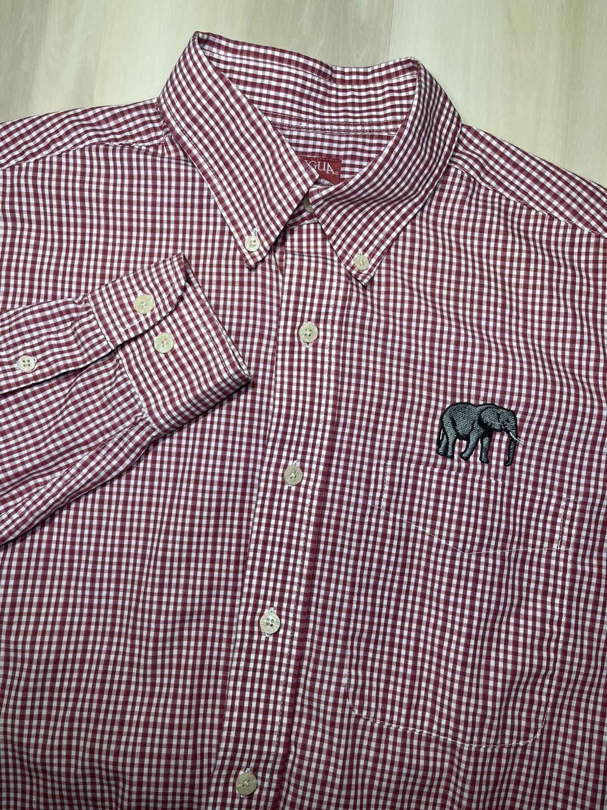 Antigua Alabama Crimson Tide Men's Antigua L/S Elephant Logo Sz Med Size US M / EU 48-50 / 2 - 1 Thumbnail