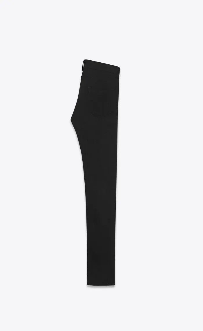 Saint Laurent Paris o1bcso1str1124 Skinny Fit Jeans in Black Size US 27 - 2 Thumbnail