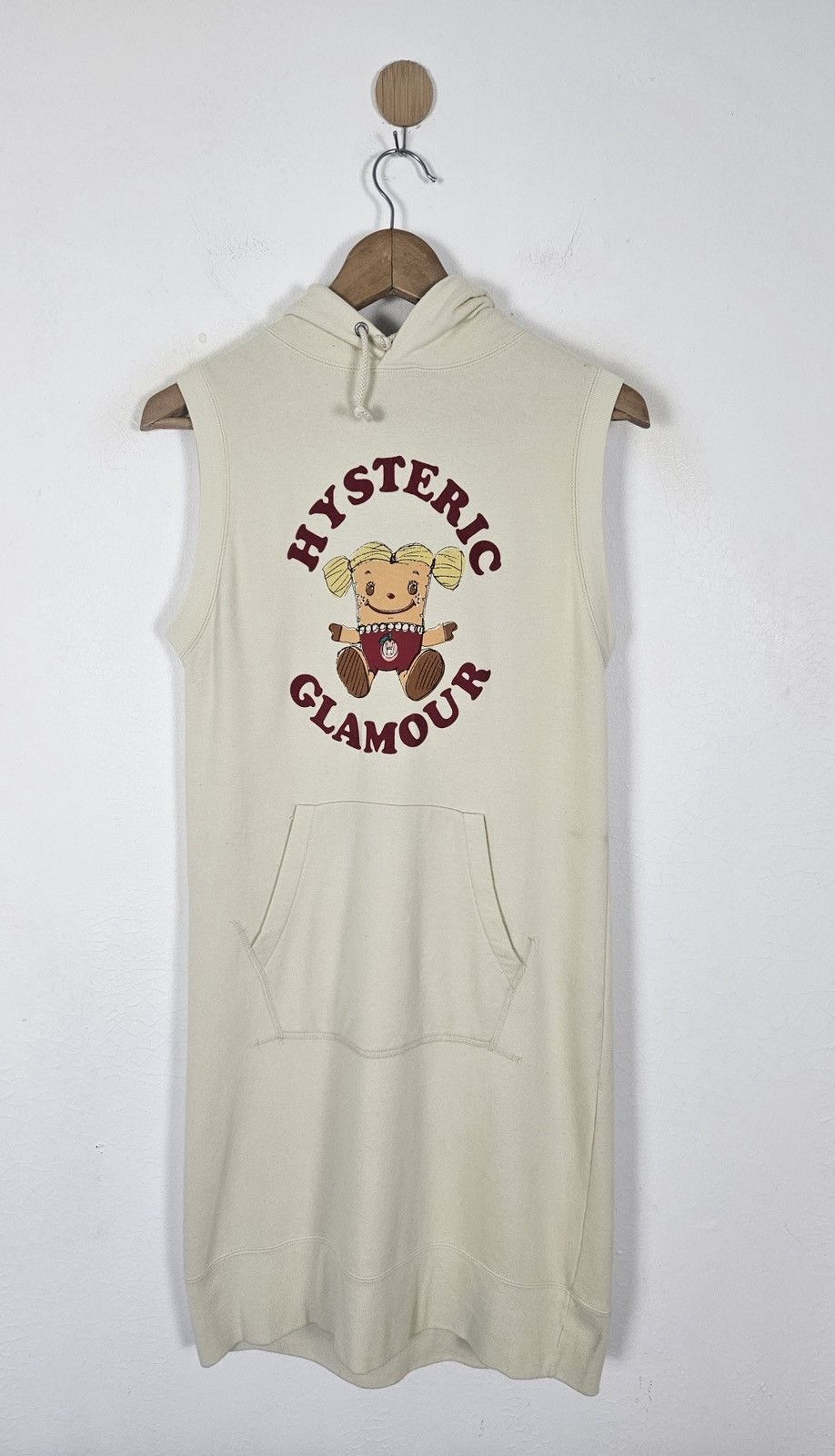 Hysteric Glamour Hysteric Glamour Dolls sleeveless hoodie Size S / US 4 / IT 40 - 1 Thumbnail