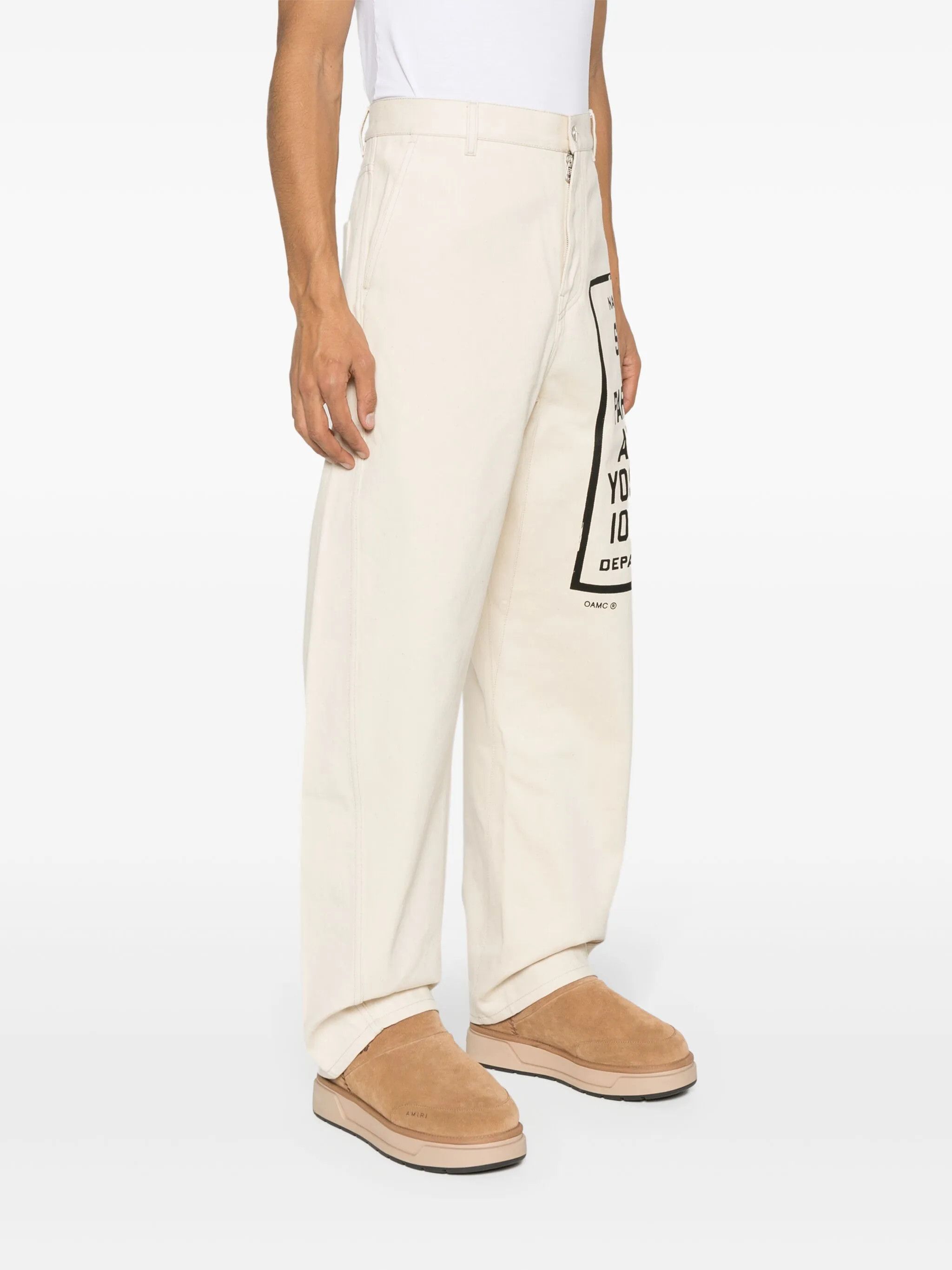 OAMC o1y0225 Denim Pant in Ivory Size US 29 - 2 Thumbnail
