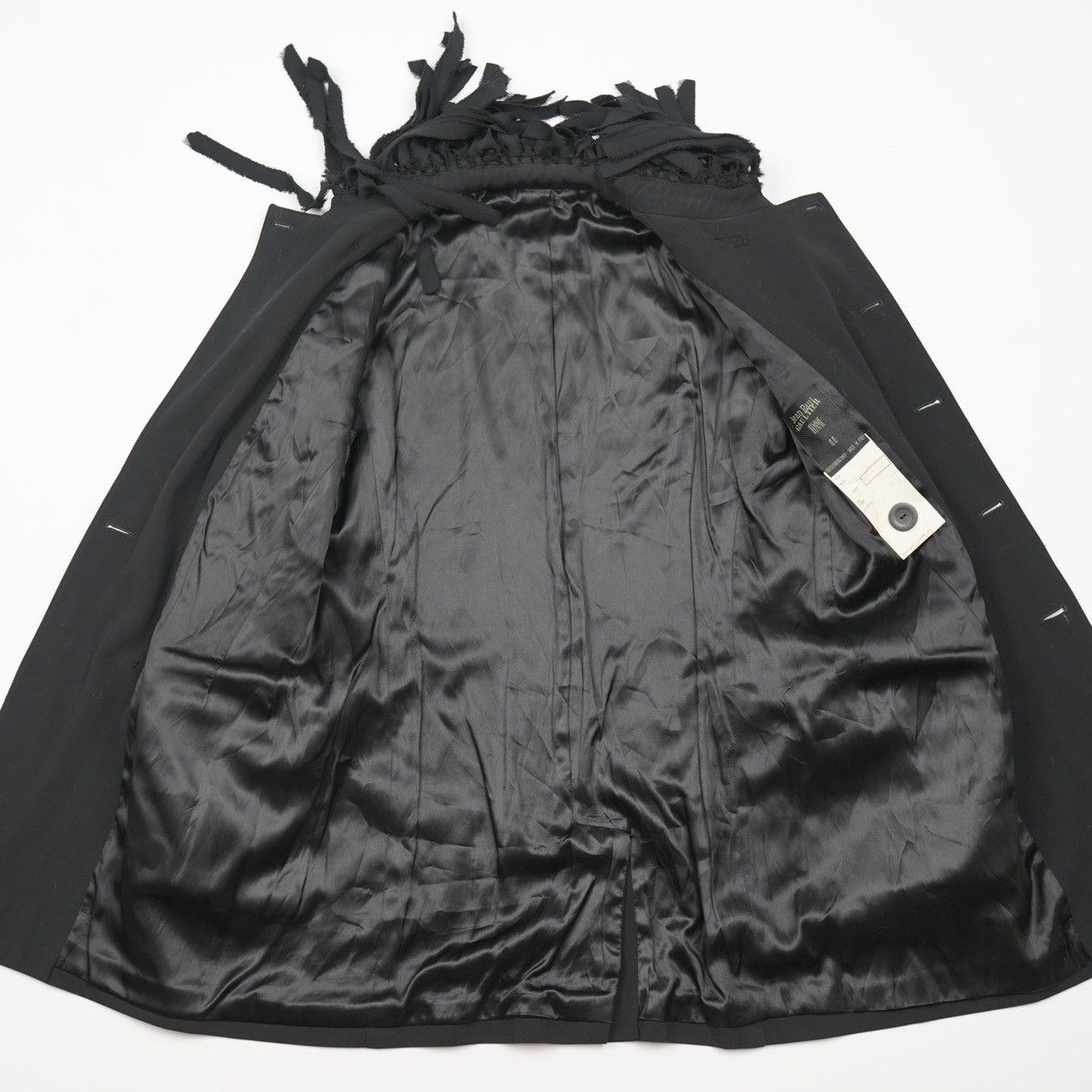 Jean Paul Gaultier Jean Paul Gaultier Wool Fringe Double Breasted Coat Jacket Size M / US 6-8 / IT 42-44 - 16 Thumbnail